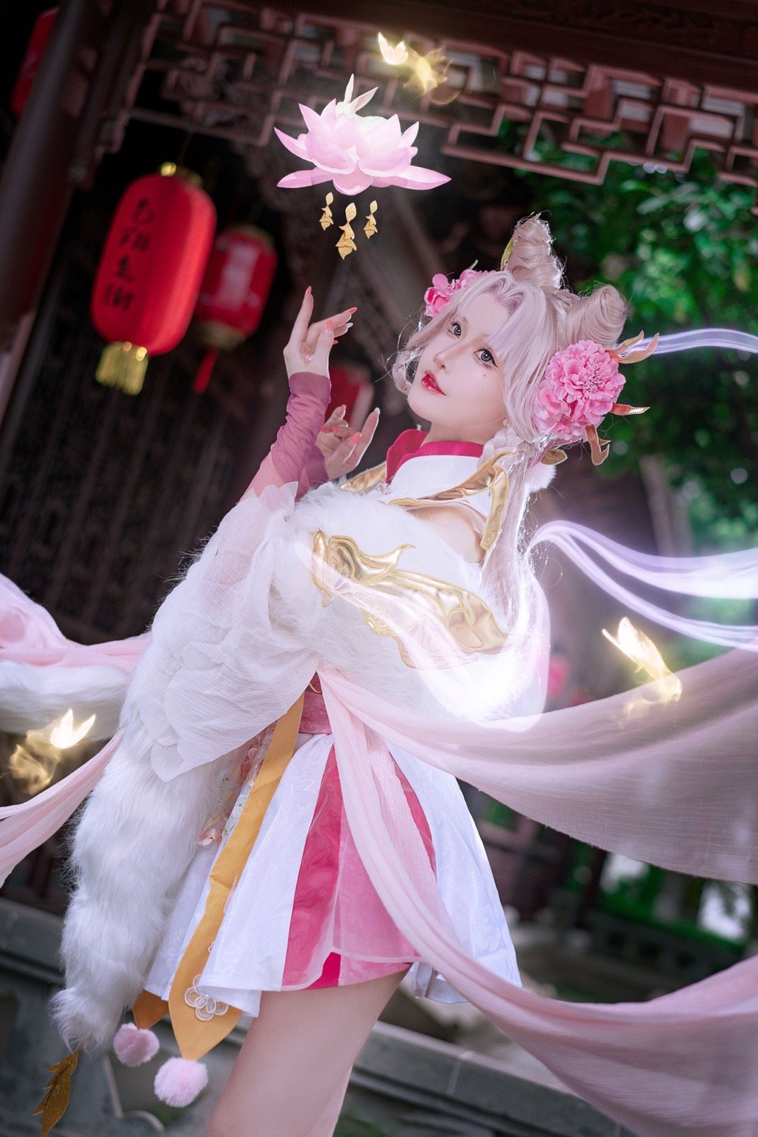 露兒大魔王王者荣耀嫦娥拒霜思cosplay2