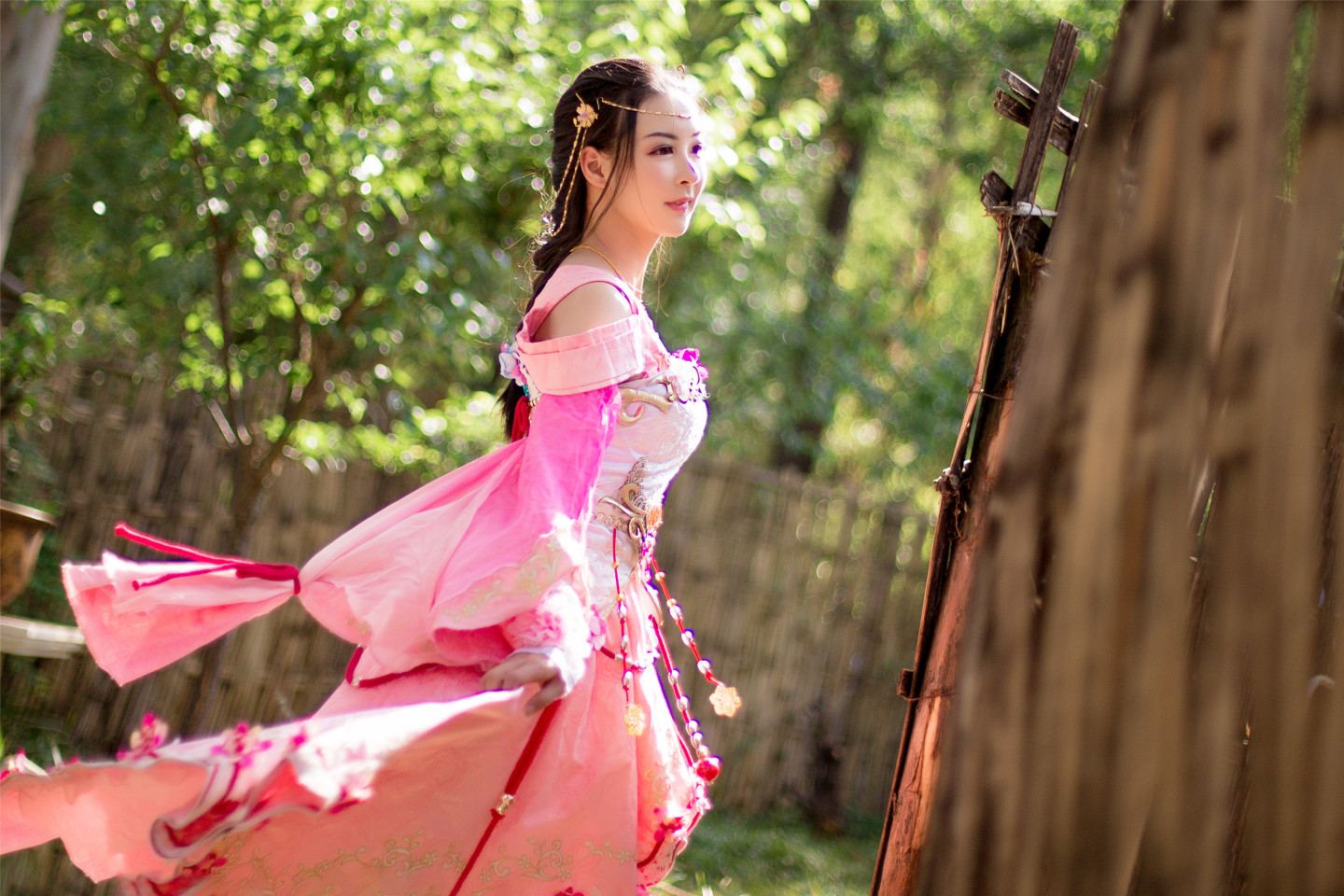 瑶音天涯明月刀天香芳姿盈袖cosplay4