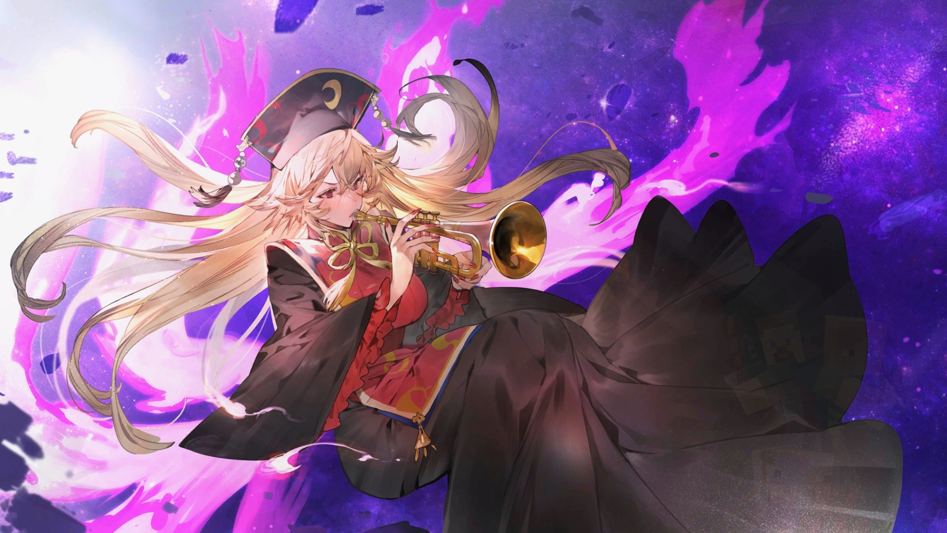 纯狐不做拉面了改吹号了[tv_调侃]