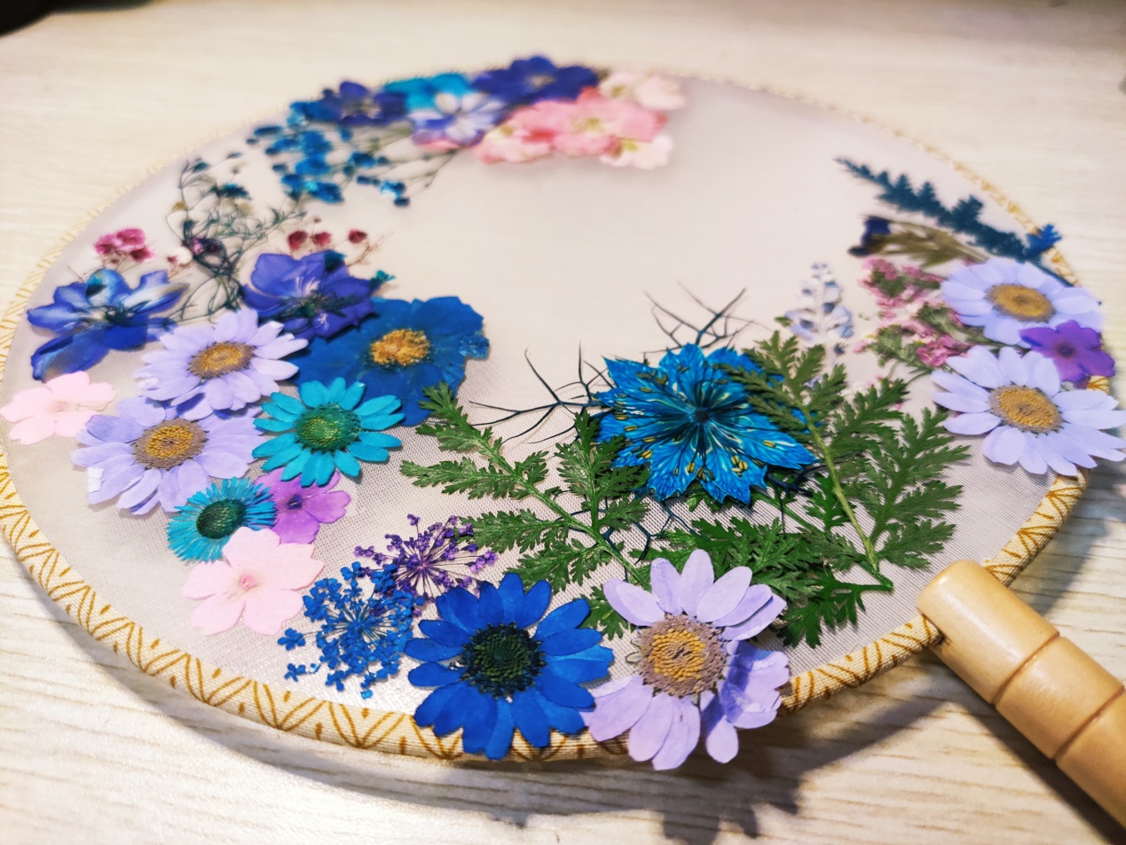 纪念第一个干花作品[花园serena_安详去世]