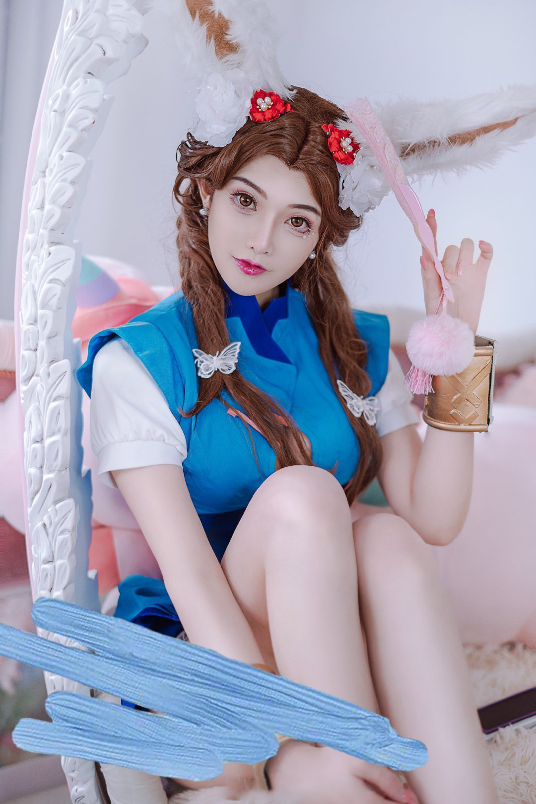 露兒大魔王龙之谷百里香CosPlay7