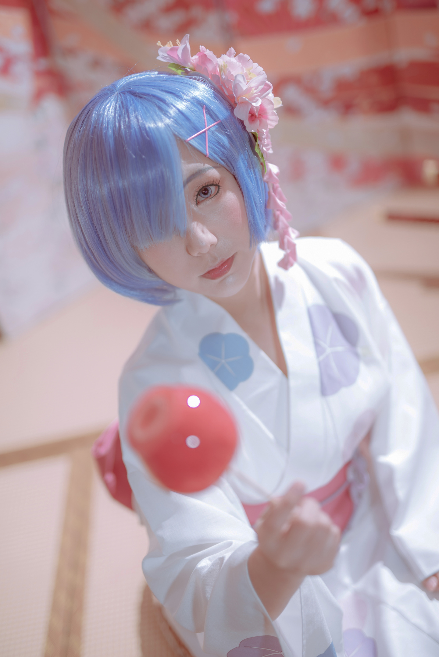 萧筱雷姆浴衣CosPlay7