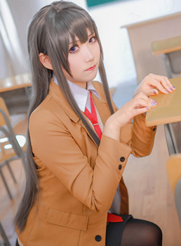 一只郁_可爱_凛Cosplay青春猪头少年不会梦到兔女郎学姐樱岛麻衣