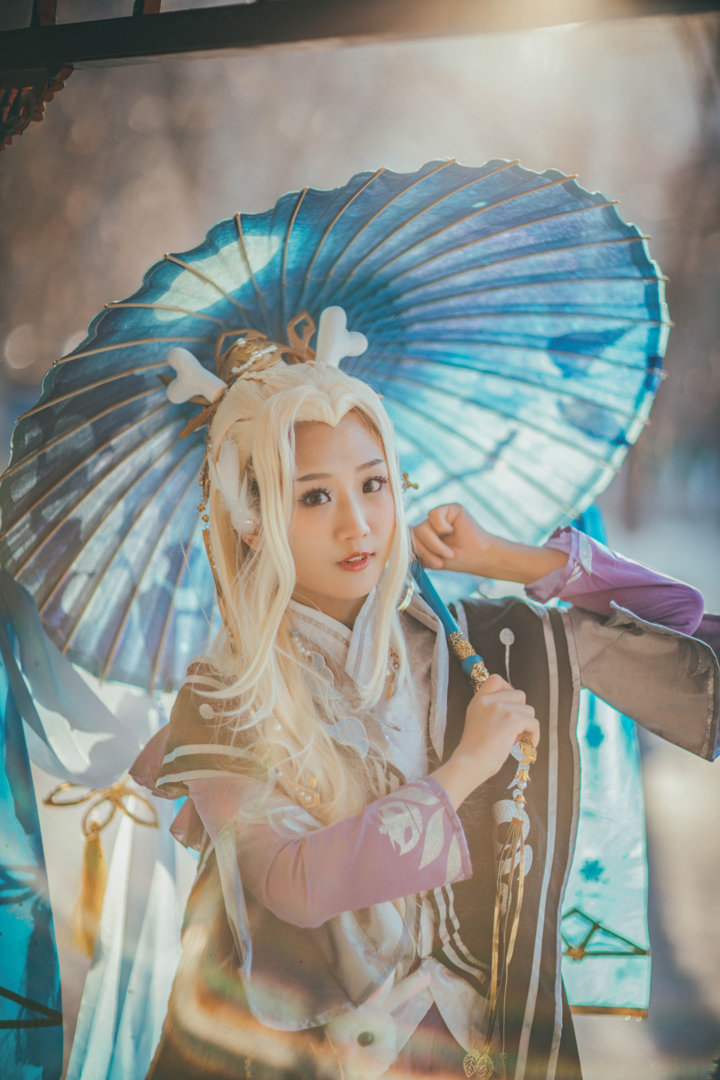 离酱剑网三万花朔雪萝莉cosplay8