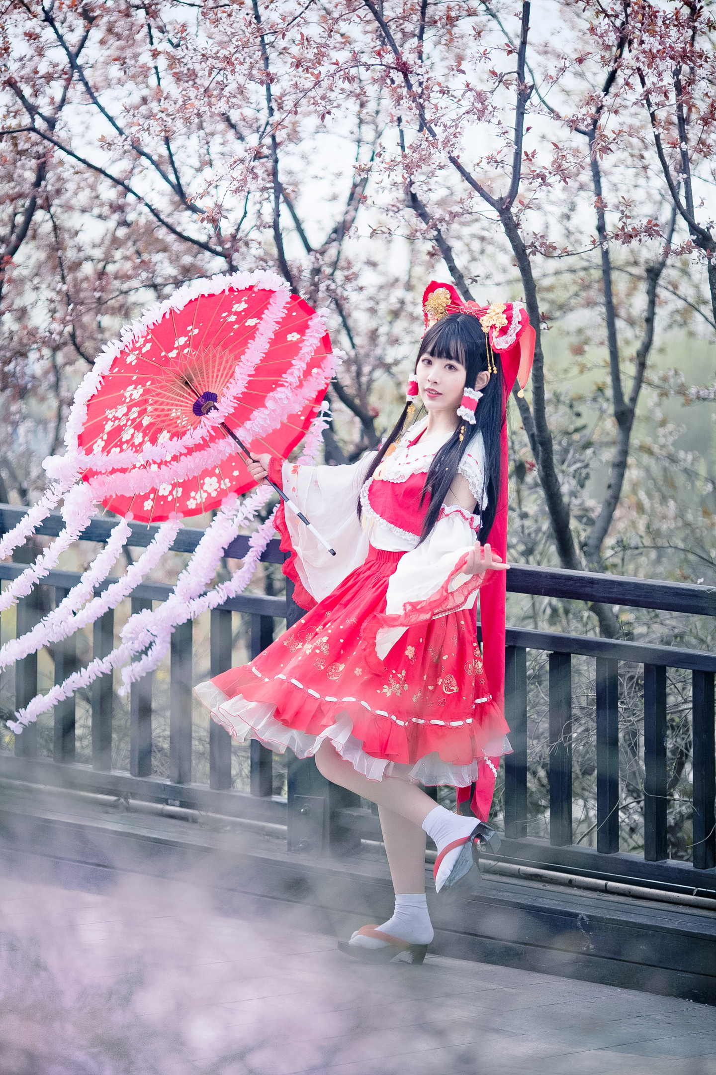 十六六东方project神社的巫女cosplay2