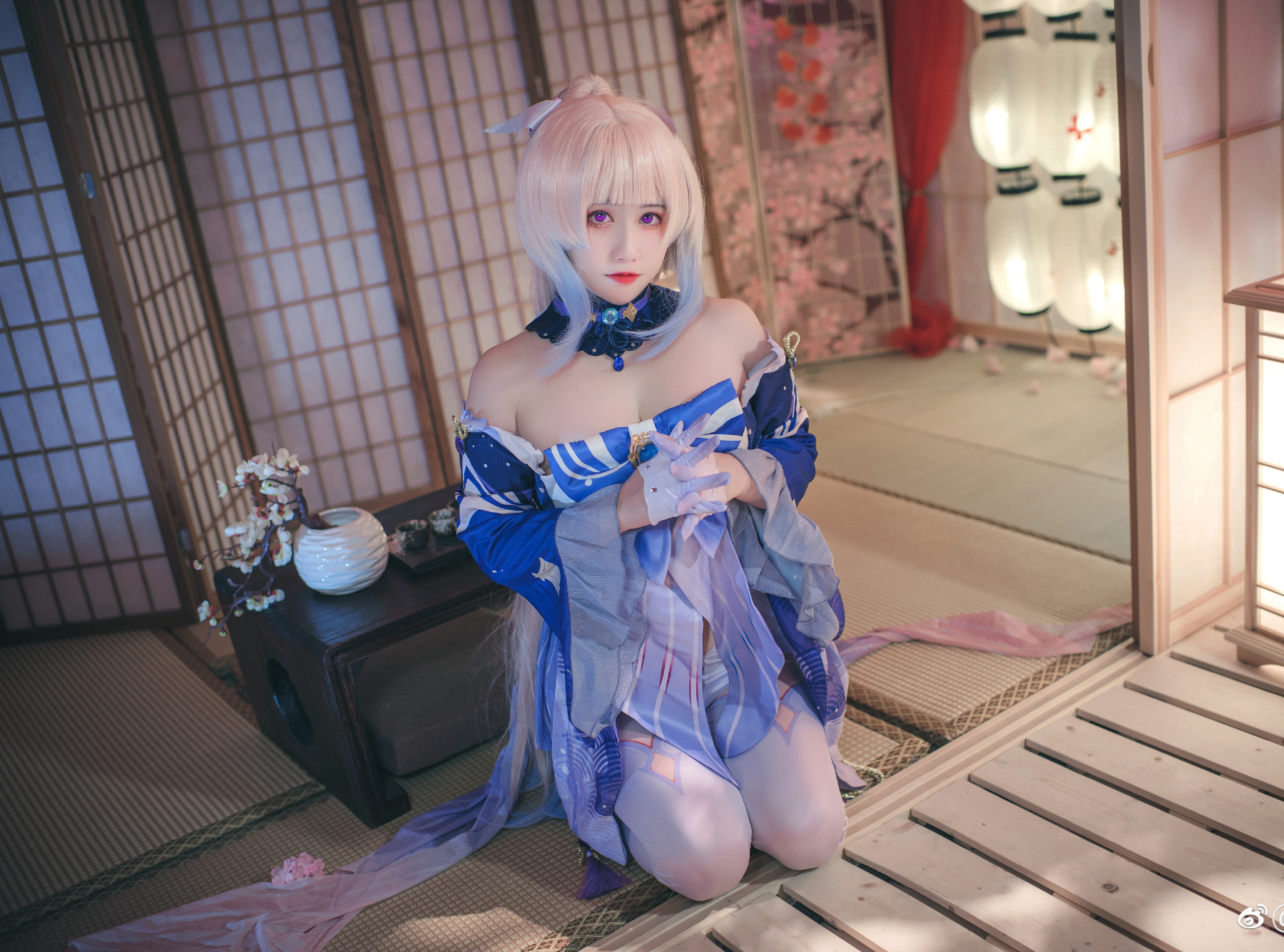 若美样原神珊瑚宫心海cosplay1