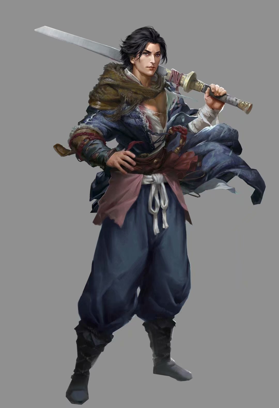 游戏封面角色设计图 _ 原画丶九爷 _ 哔哩哔哩相簿