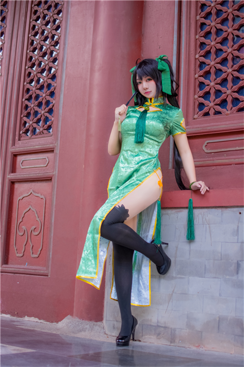 太子王者荣耀孙尚香同人旗袍Cosplay5