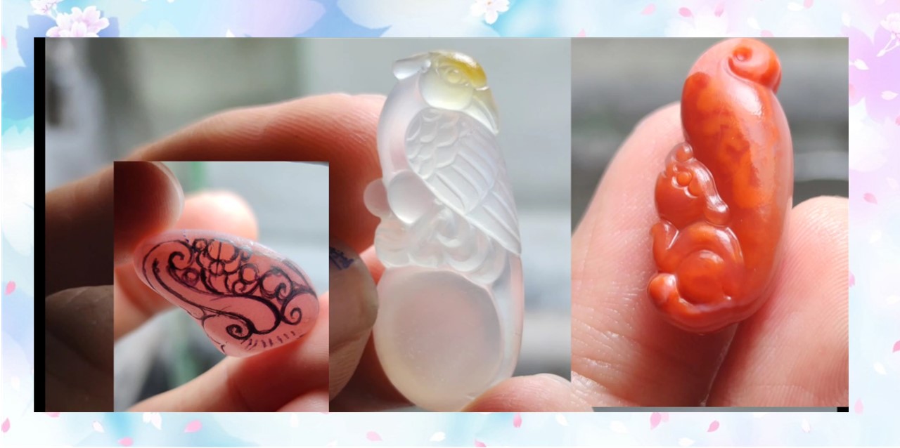 线上玉石雕刻系统教学零基础入门-提升揭阳精工花件_哔哩哔哩_bilibili