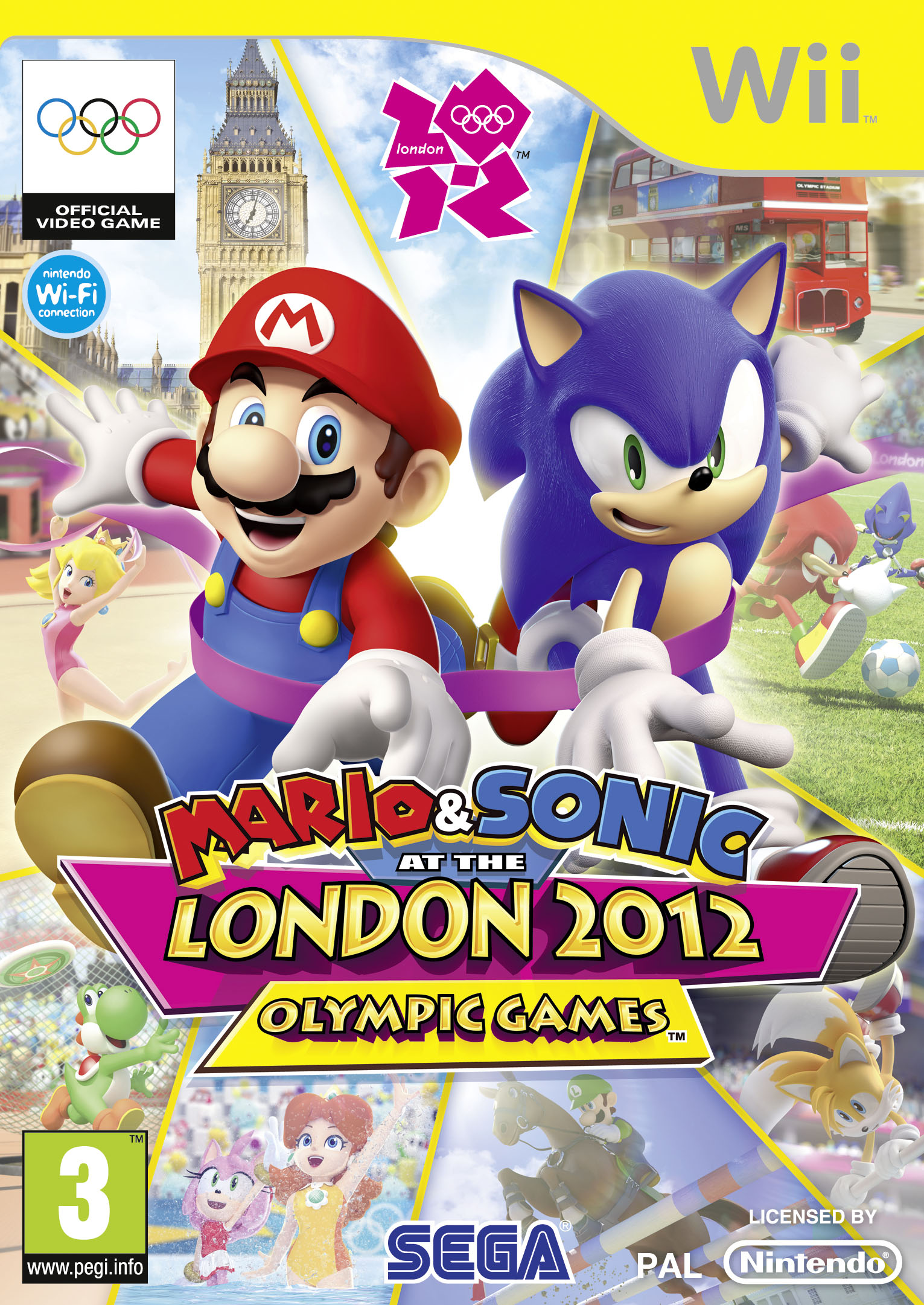 Wii 马里奥与索尼克 2012伦敦奥运会