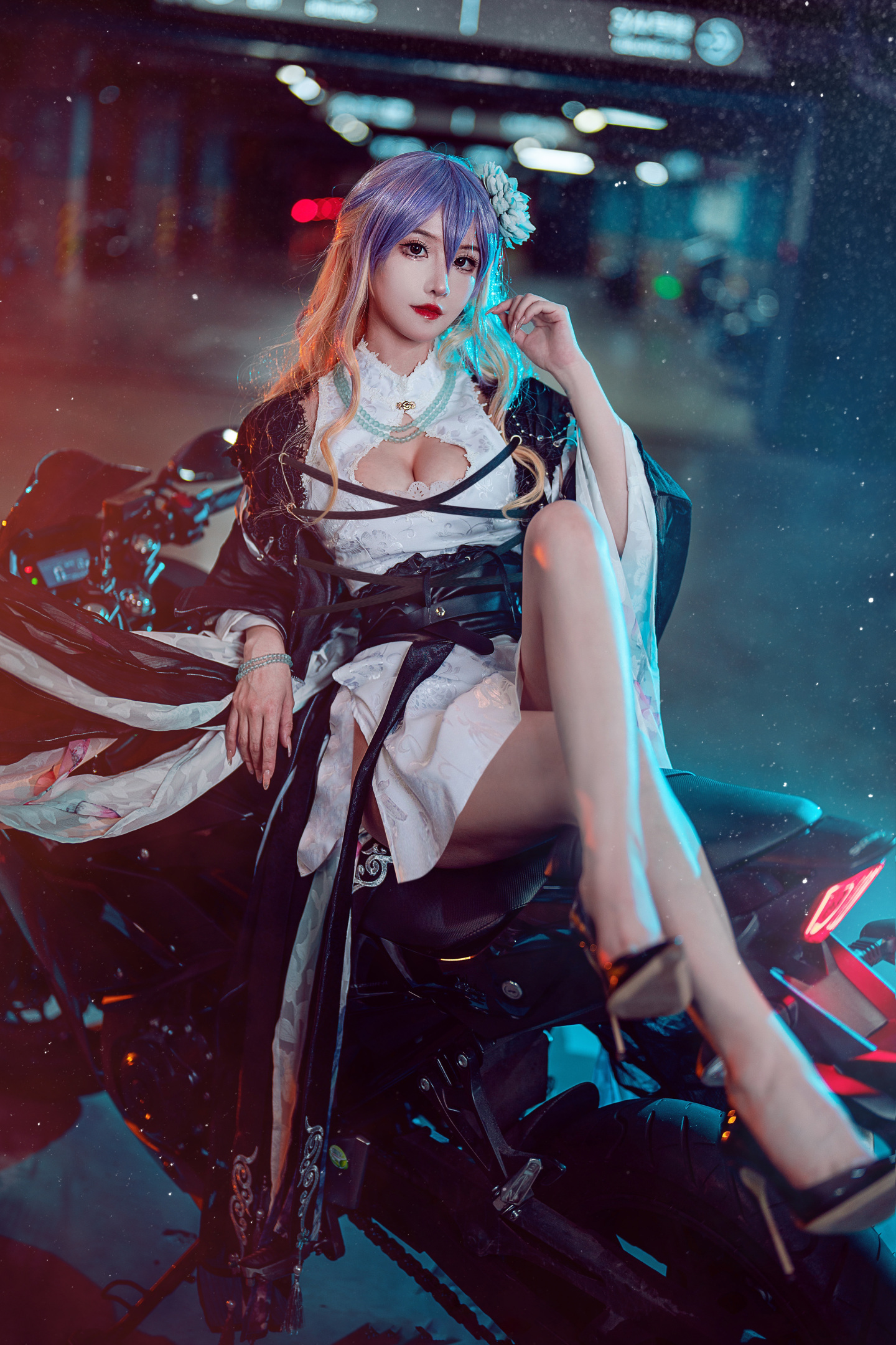 露兒大魔王东方project圣白莲cosplay6