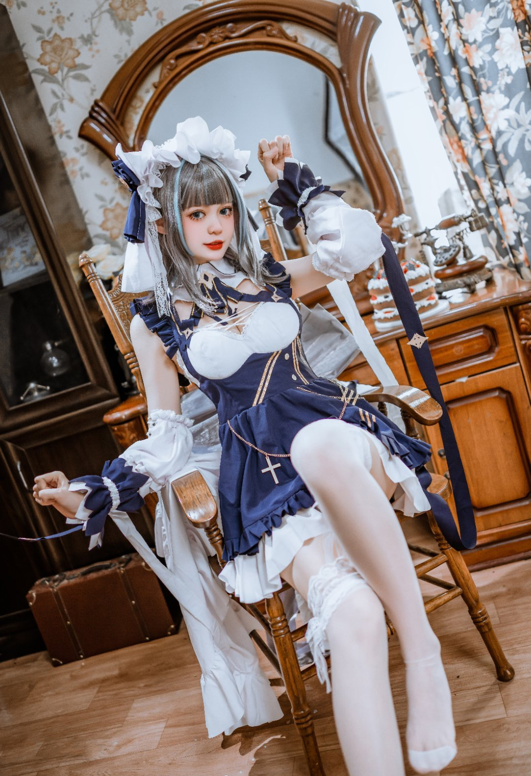 静缘缘缘缘碧蓝航线柴郡cosplay5