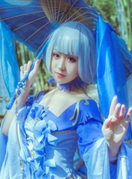 桃米Cosplay剑网三兰庭轻罗萝莉