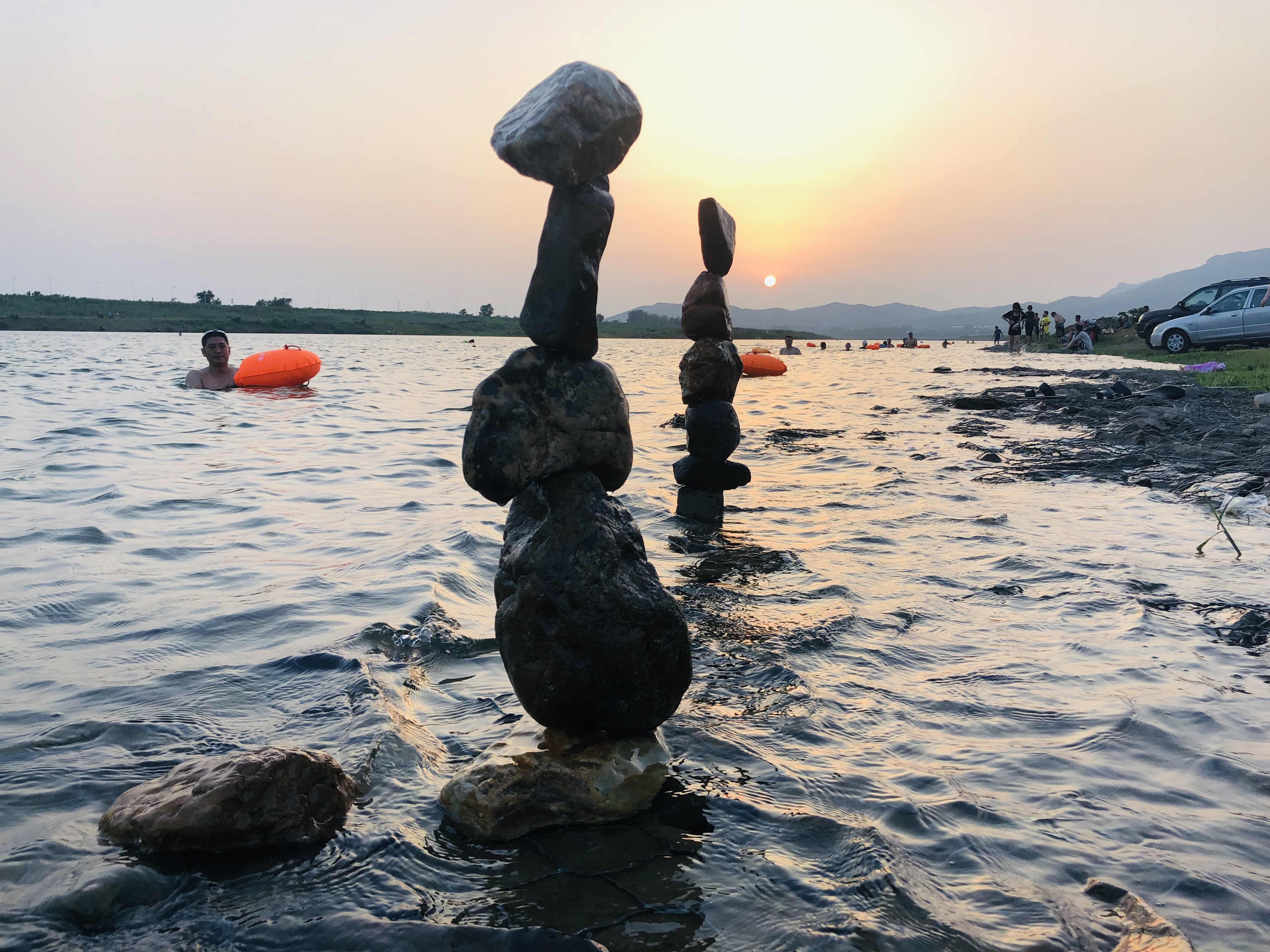 平衡艺术叠石浴鑫 _ 哔哩哔哩相簿