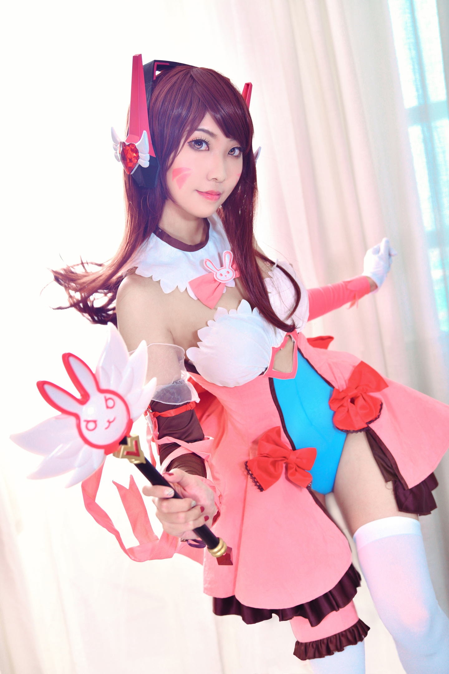 叶维守望先锋dva同人cosplay8