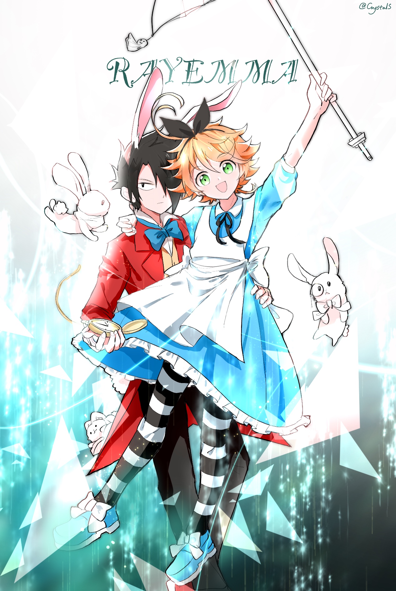 明天左右应该就可以发周边宣传了 #岛雷艾##雷艾玛# #约定的梦幻岛