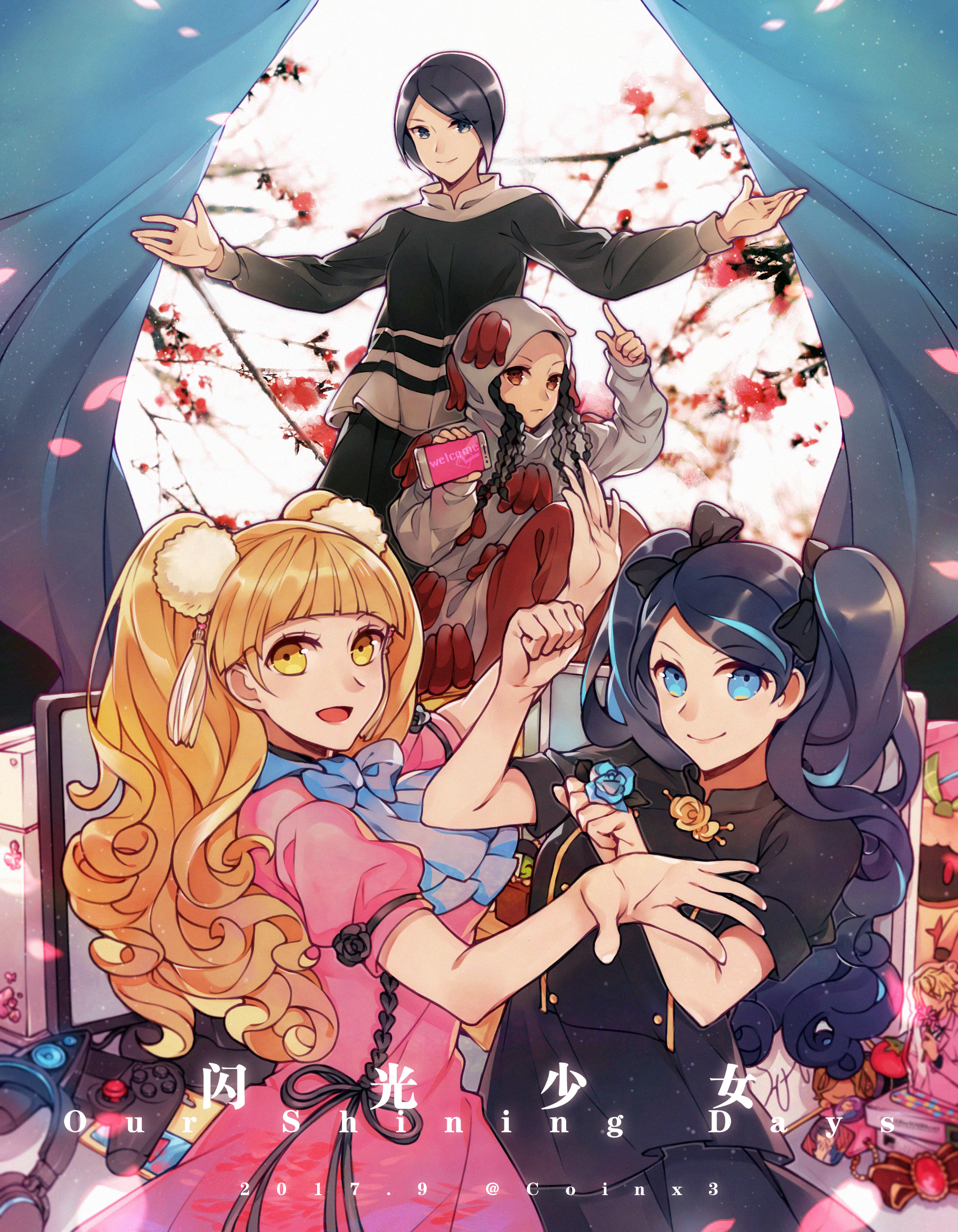 0支持:380上传时间:2017-12-01 03:42:58画友·插画同人  |闪光少女画