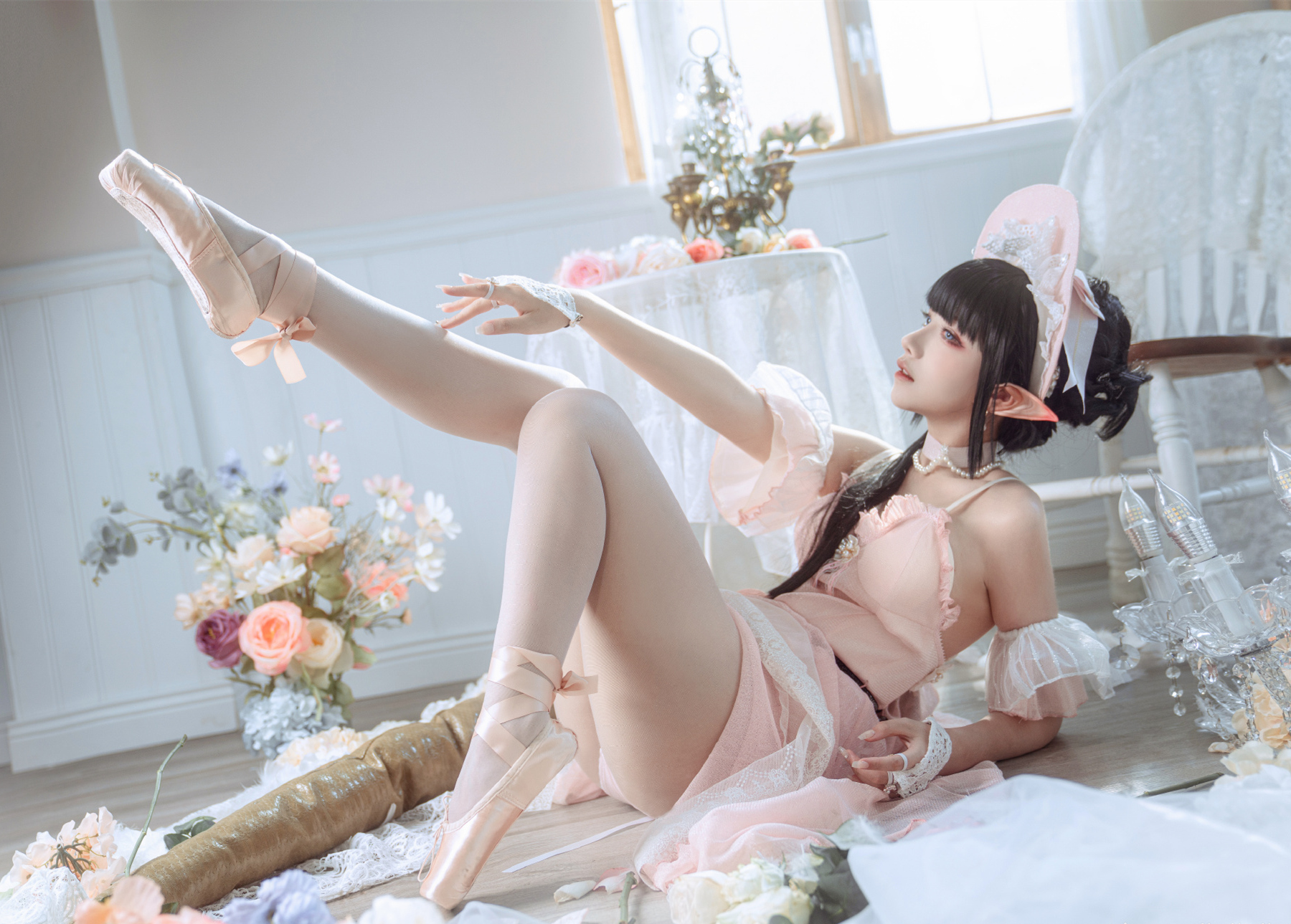 流一明日方舟森蚺芭蕾cosplay8