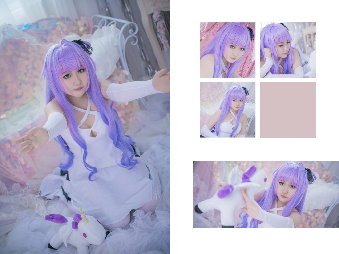 辰苏苏碧蓝航线光辉独角兽CosPlay6