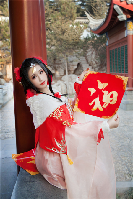 虚空_澪绫剑网三阳春雪萝莉Cosplay2