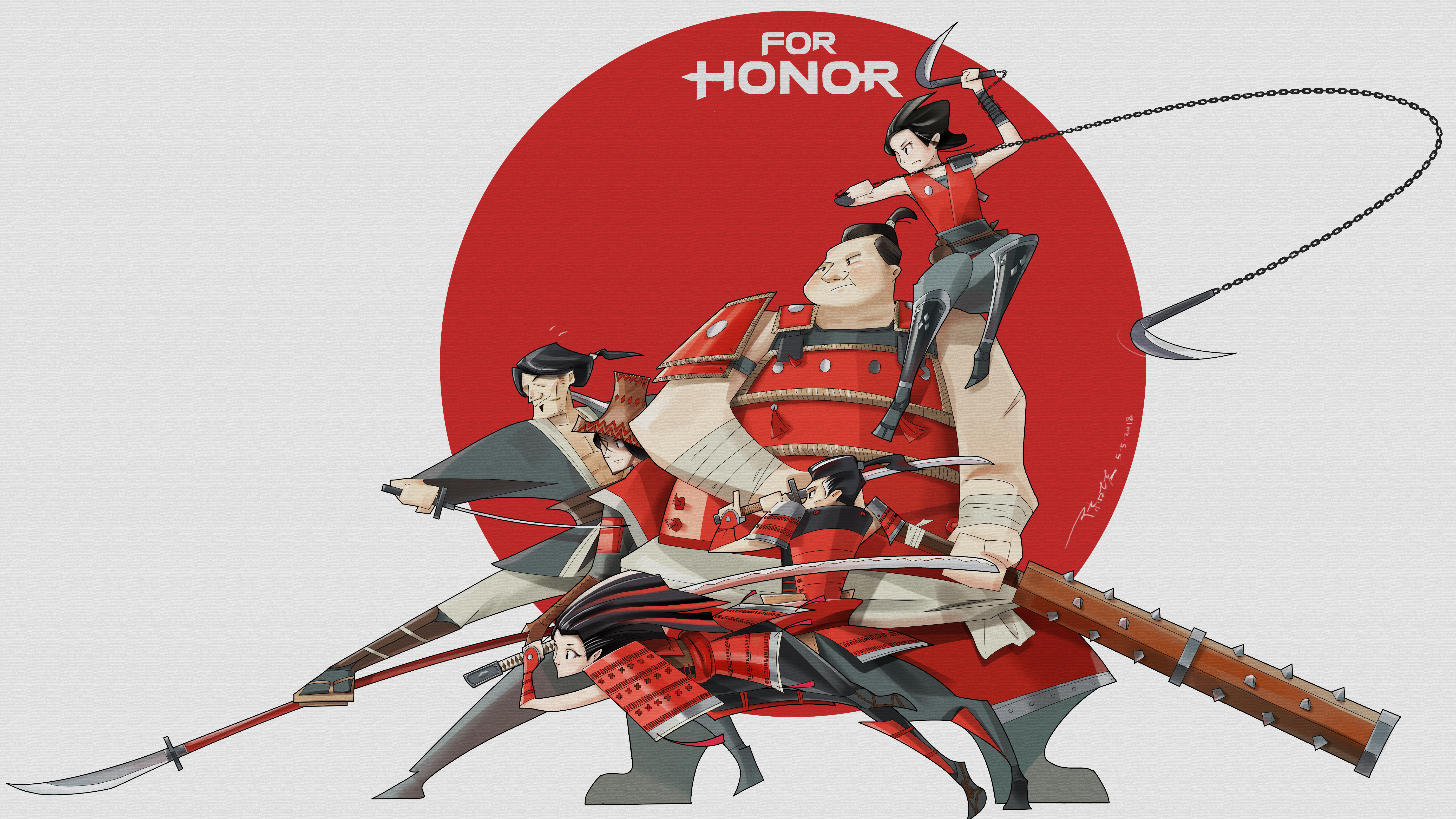 举报 for honor samurai 荣耀战魂 for honor 同人  |   · 上传时间