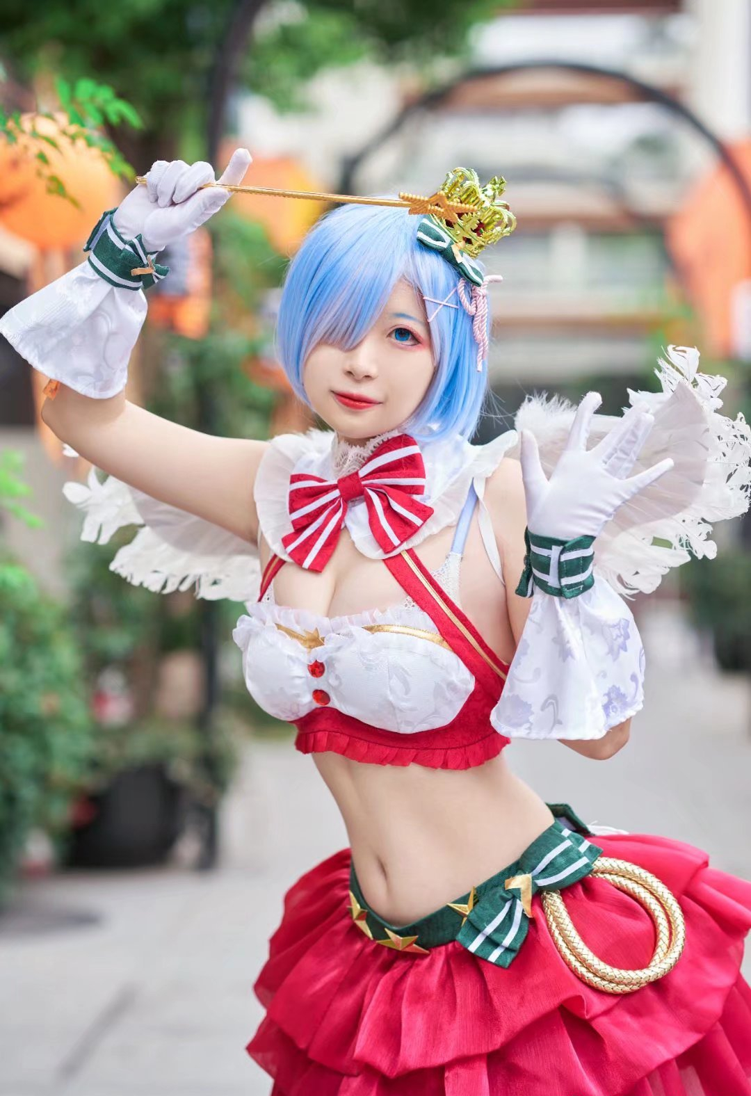 策宝卷卷卷不动re从零开始的异世界生活蕾姆圣诞装cosplay2