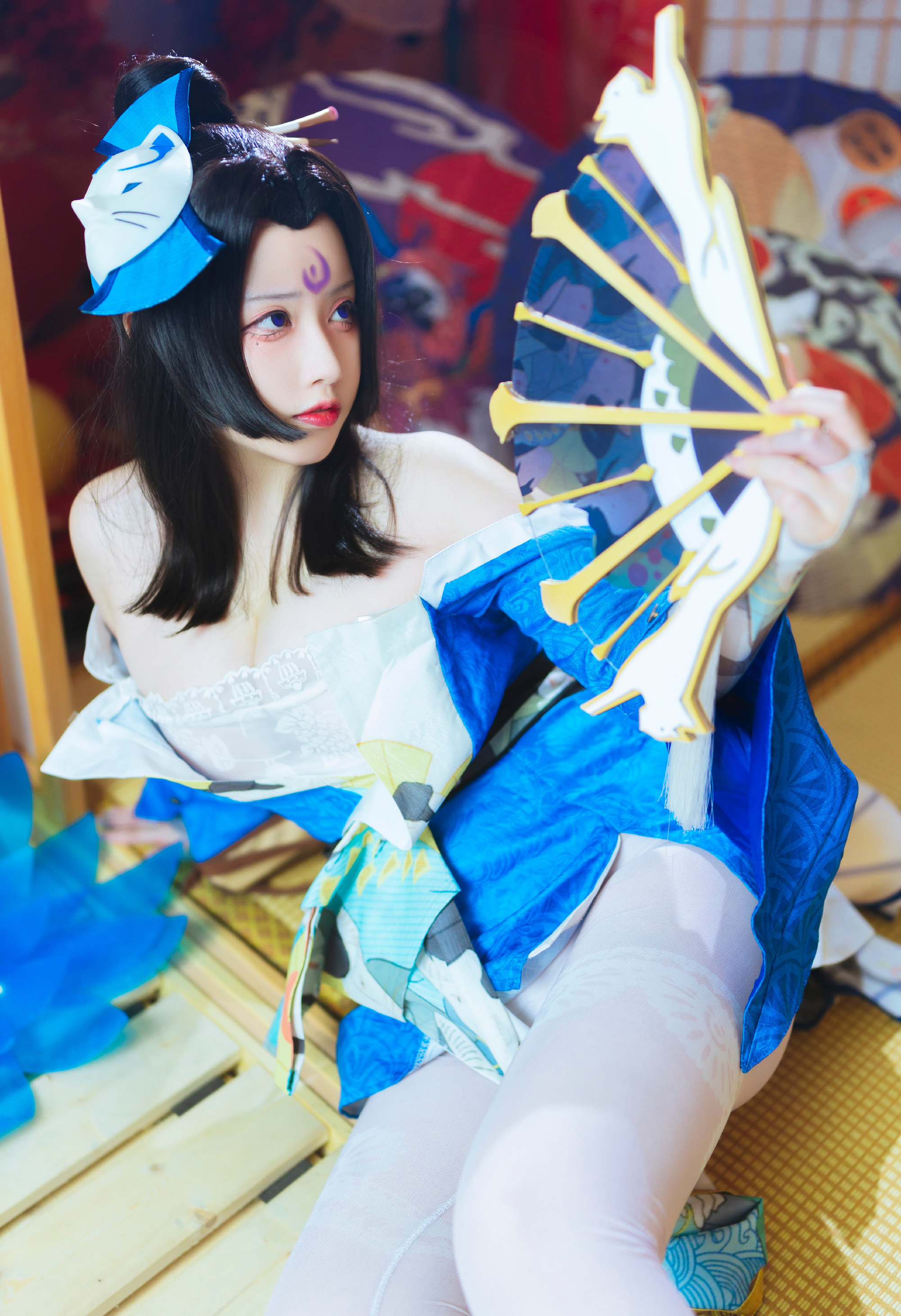 若美样王者荣耀不知火舞魅语cosplay5