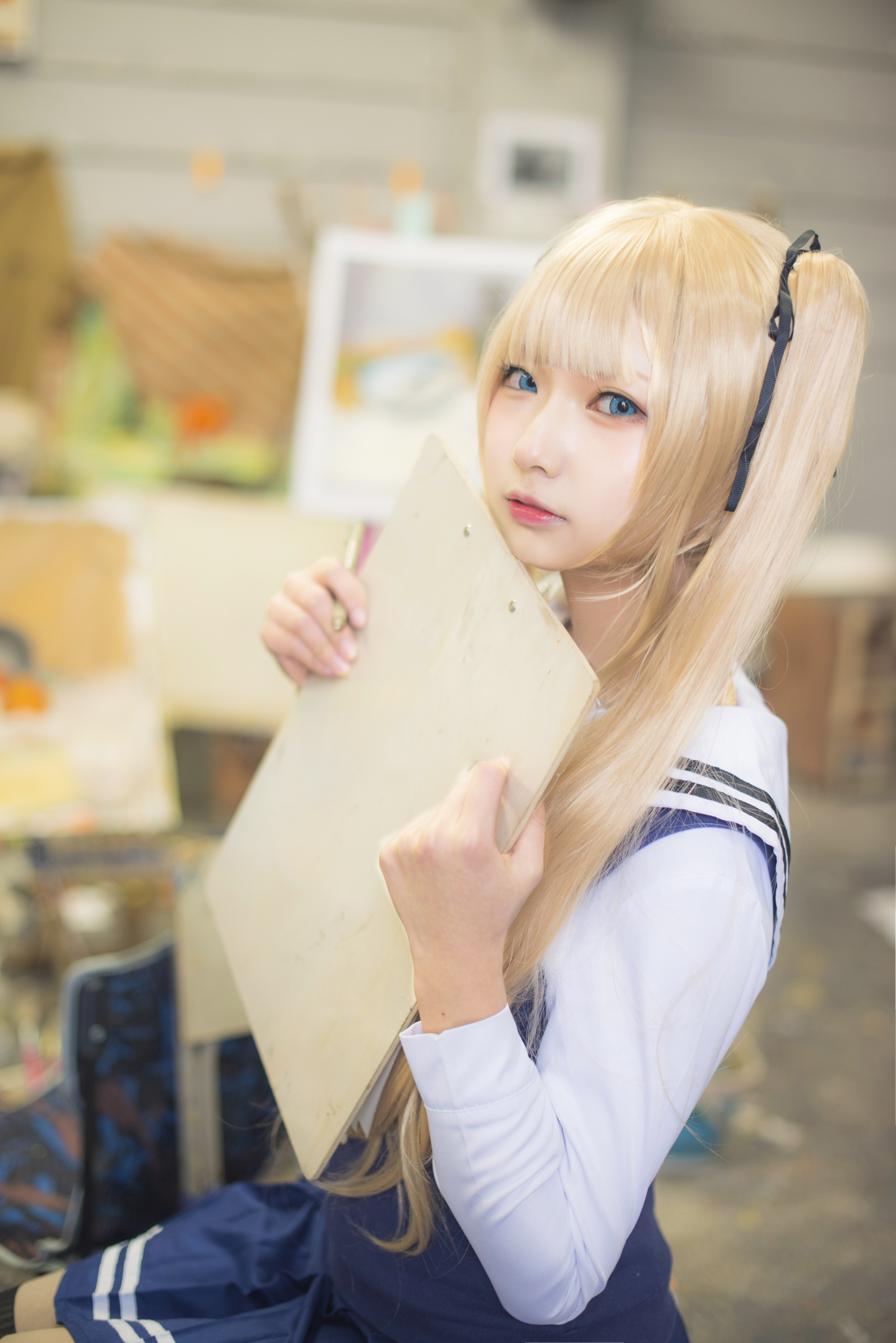 橙喵路人女主的养成方式英梨梨cosplay7