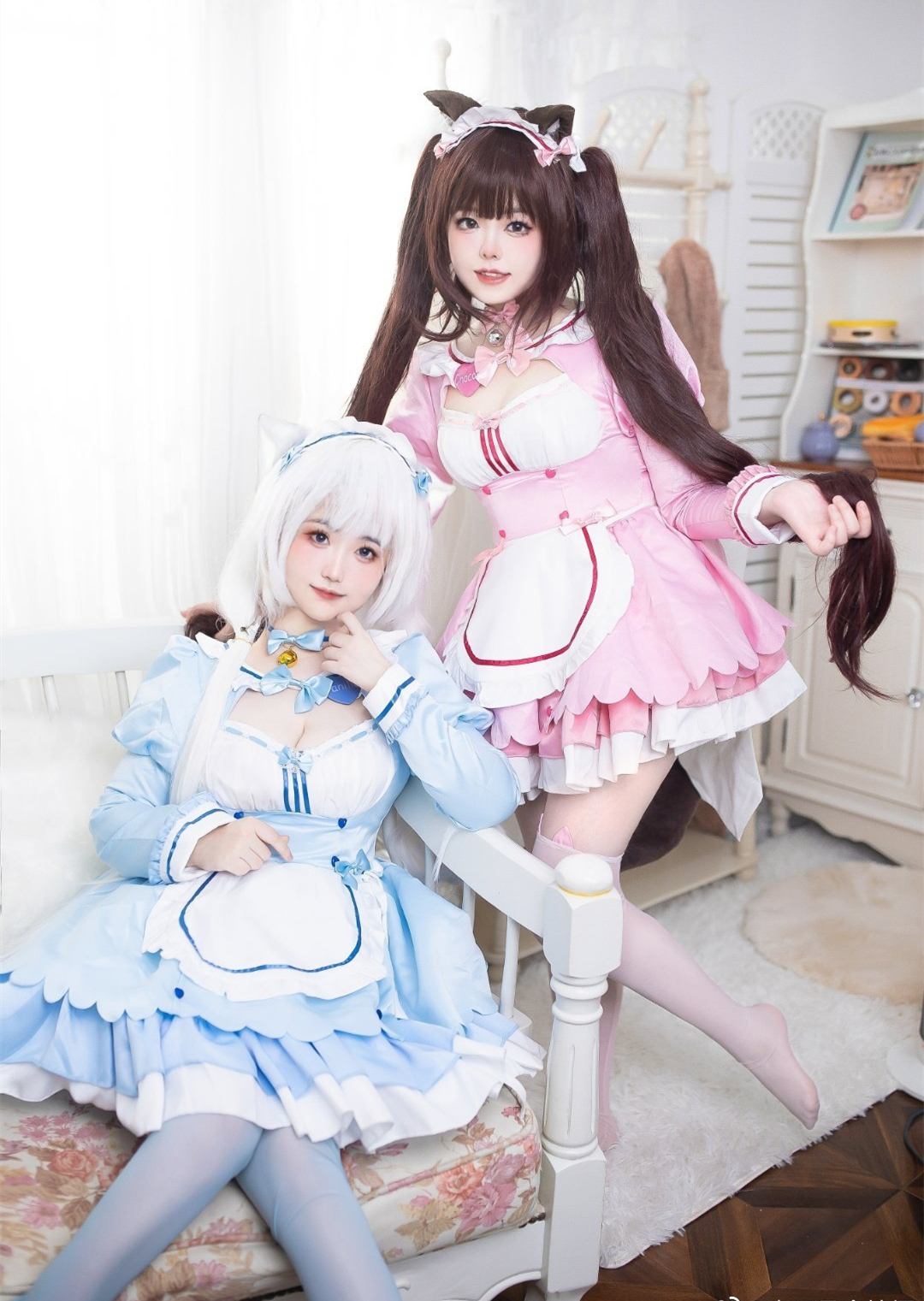 夹子是个妹摄桜沢一香子兰巧克力cosplay3