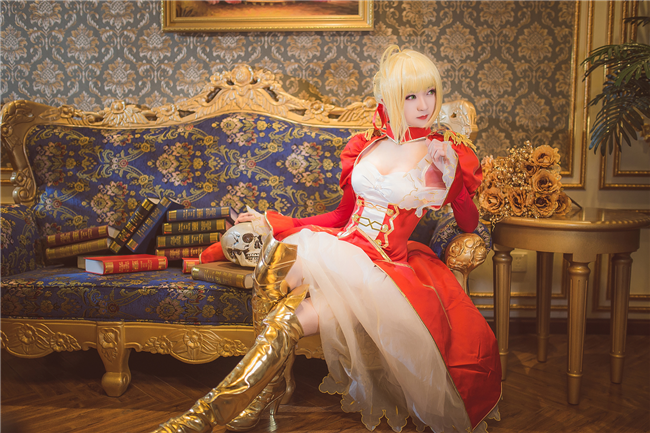 叶子FATE尼禄Cosplay1