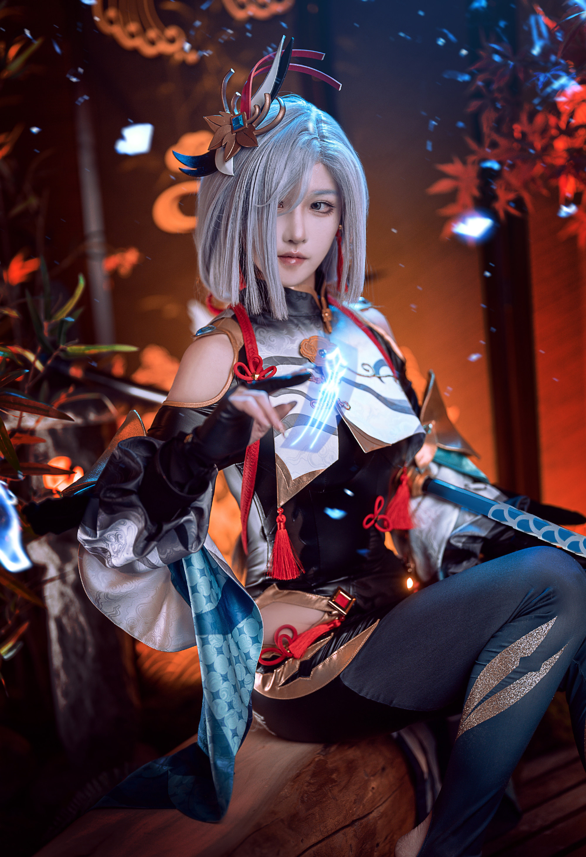 露兒大魔王原神申鹤Cosplay8