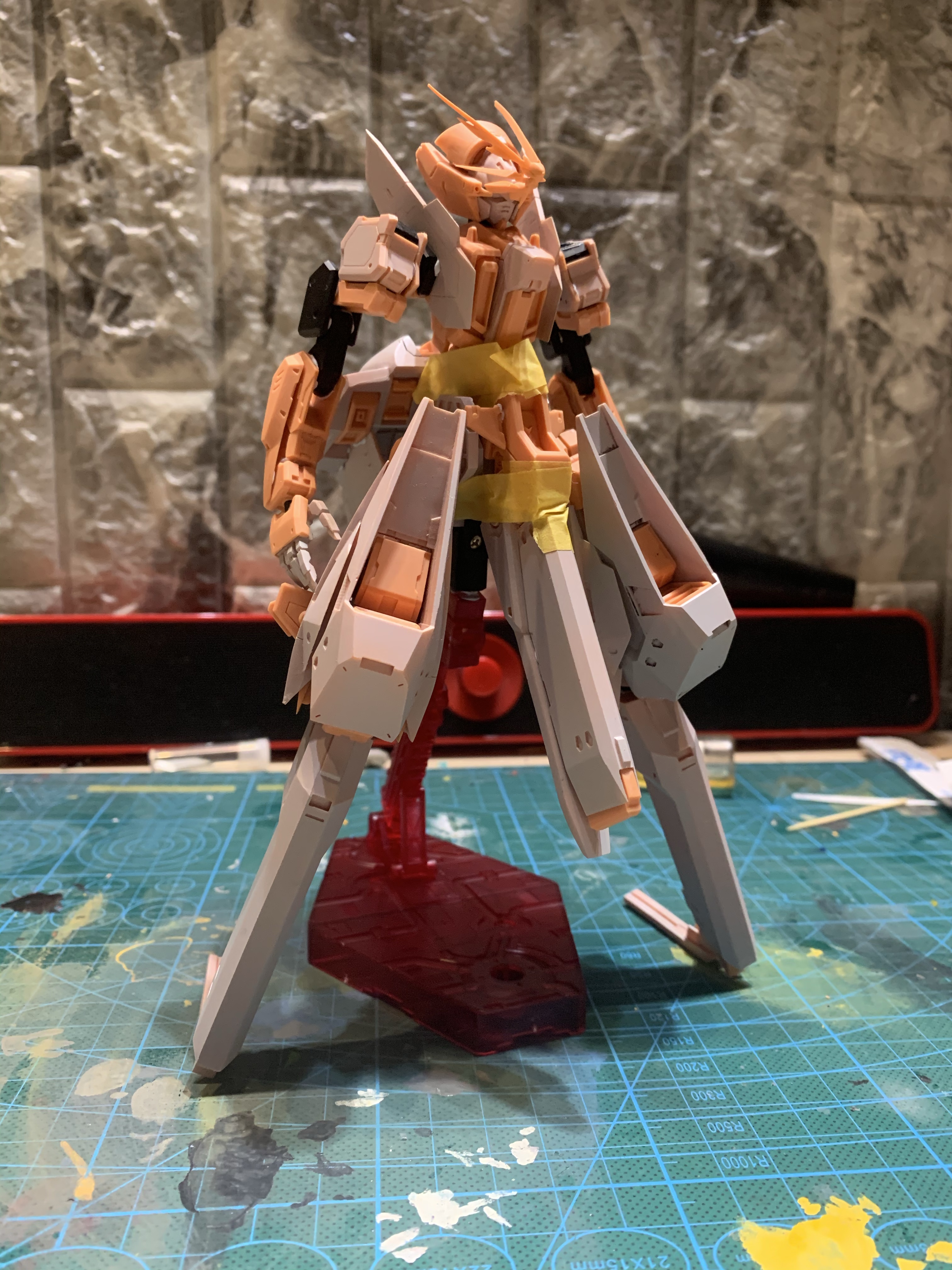 伍德沃特进度 裆部透底得返工