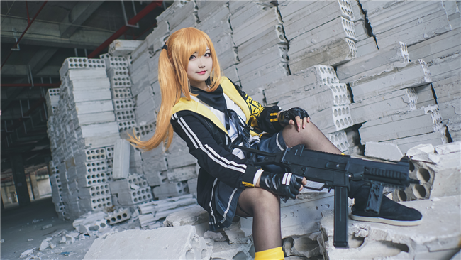 仙贝鸦少女前线ump9Cosplay4