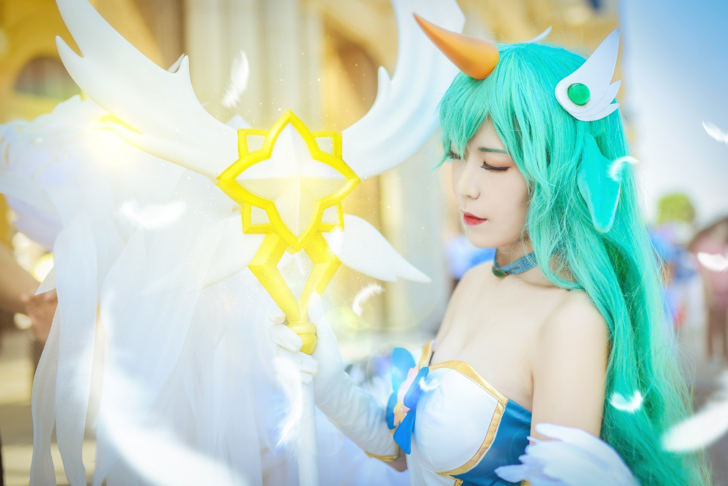 奶猫英雄联盟索拉卡CosPlay7