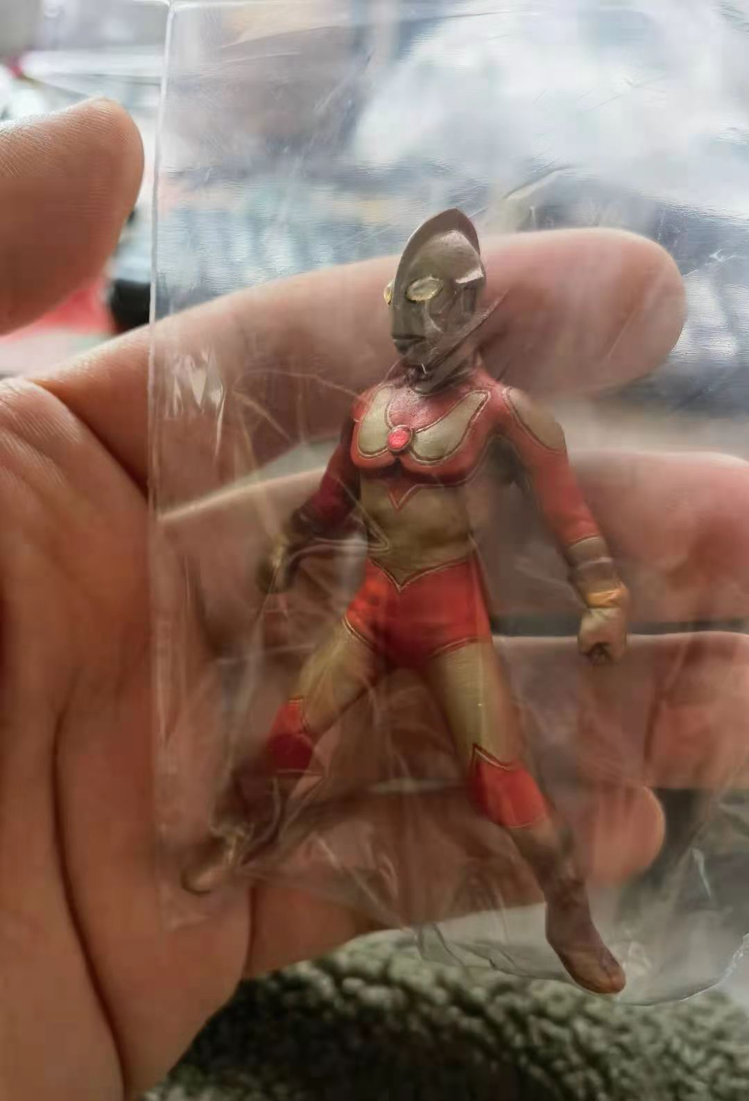 杰克奥特曼# #归曼火花一闪#  奥特曼扭蛋重涂浏览:1.