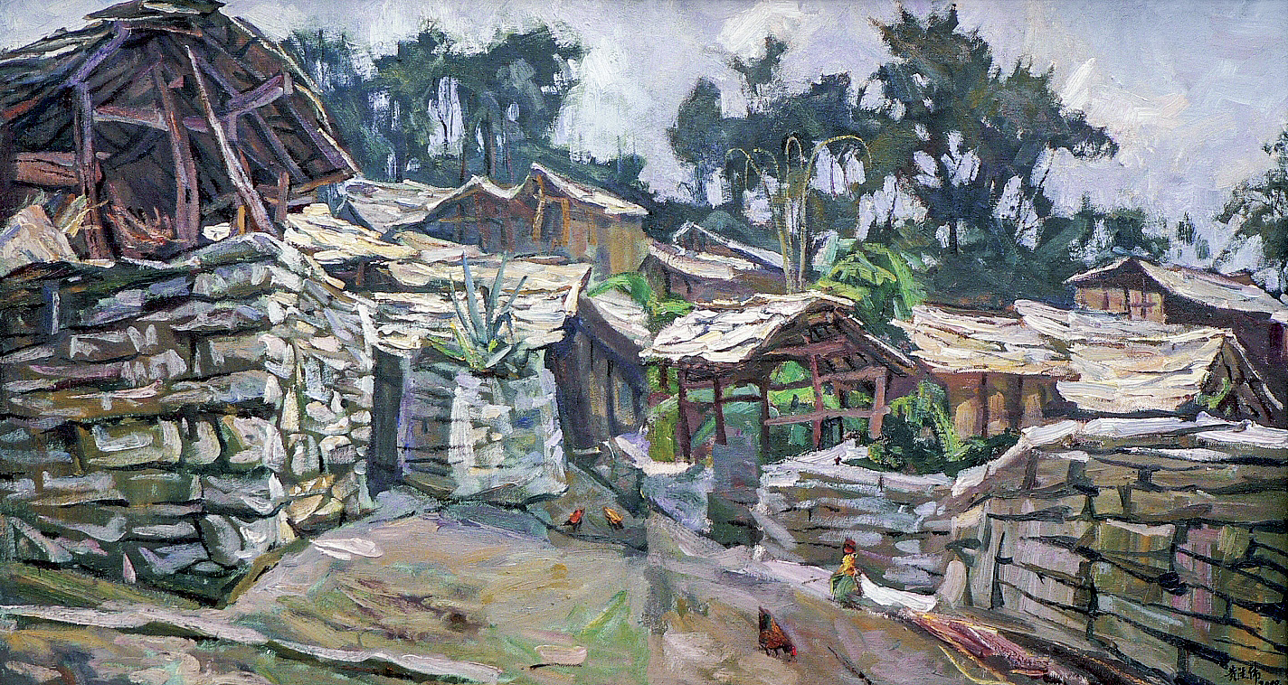 油画家黄德伟画册精选十三