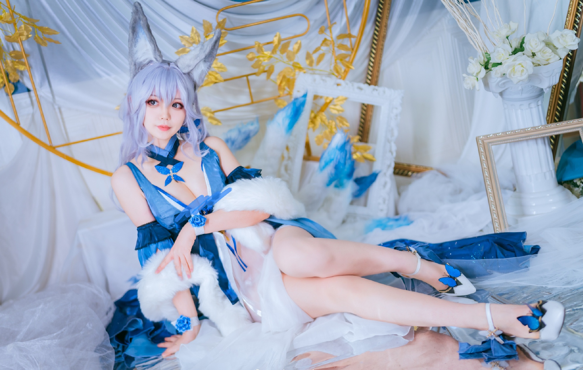 安缇兔碧蓝航线信浓胧月十夜cosplay7