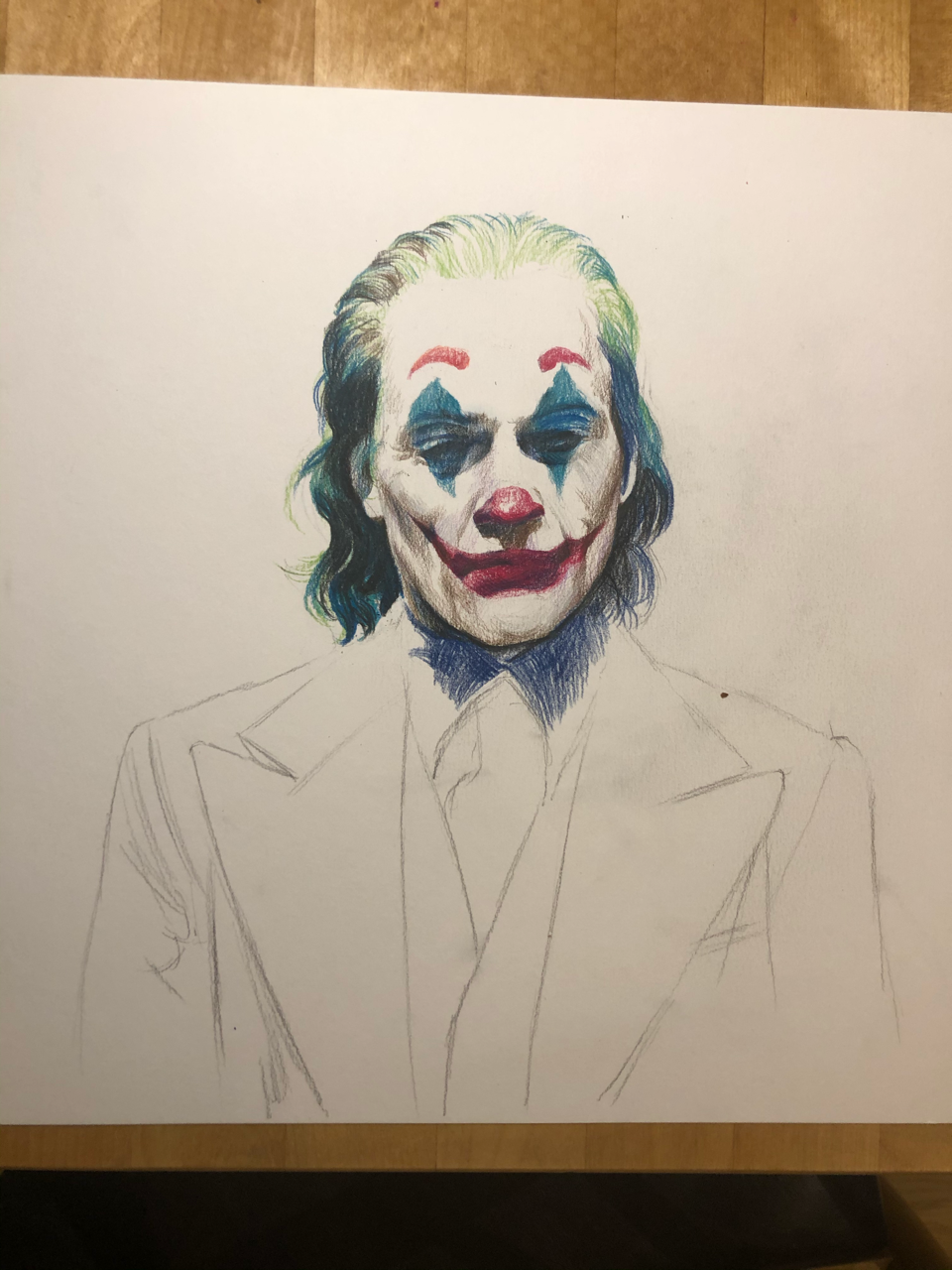 小丑彩铅绘画过程浏览:288收藏:0支持:15上传时间:2020-03-30 18:56