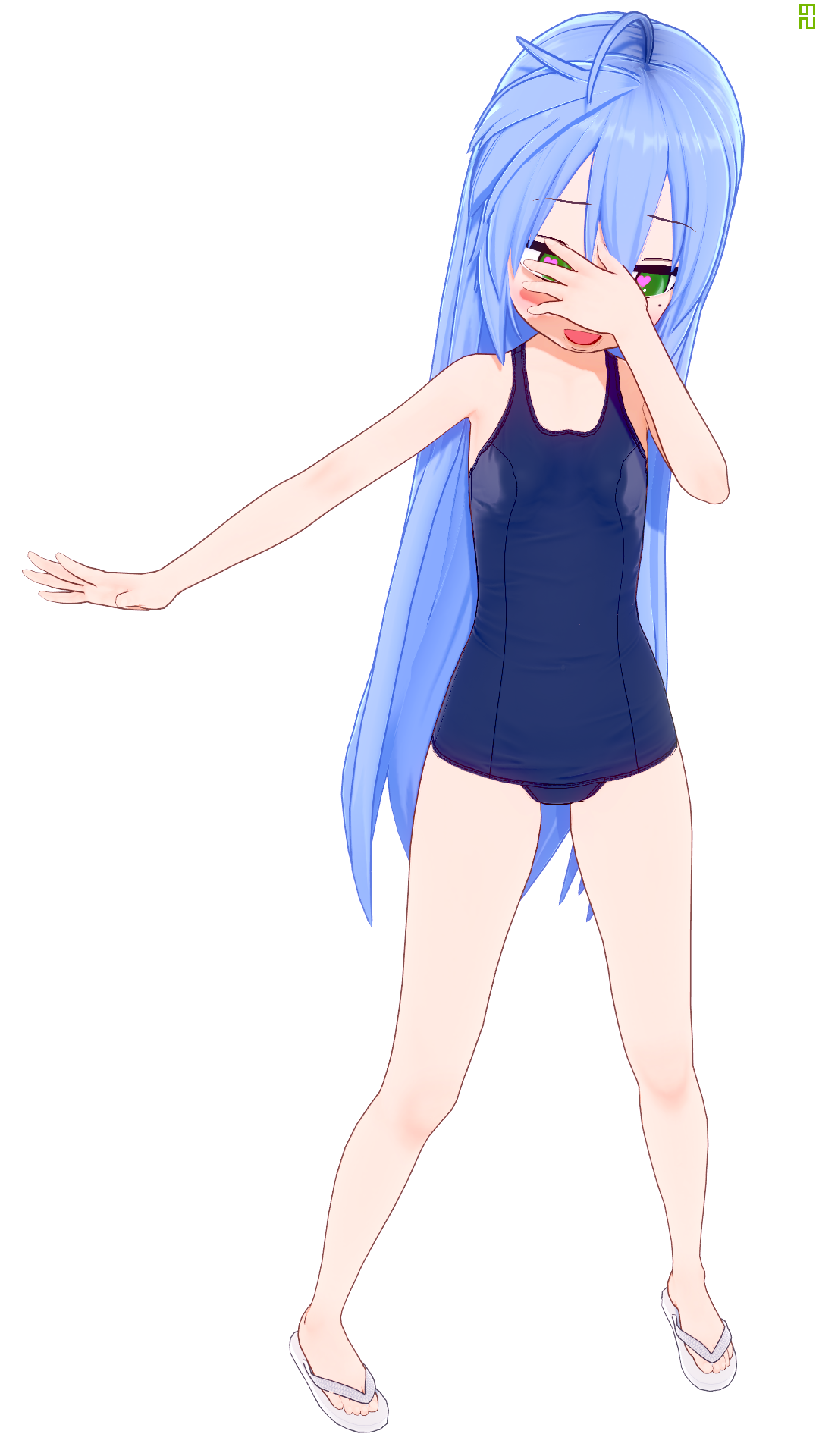 幸运星泉此方3d化高清截图