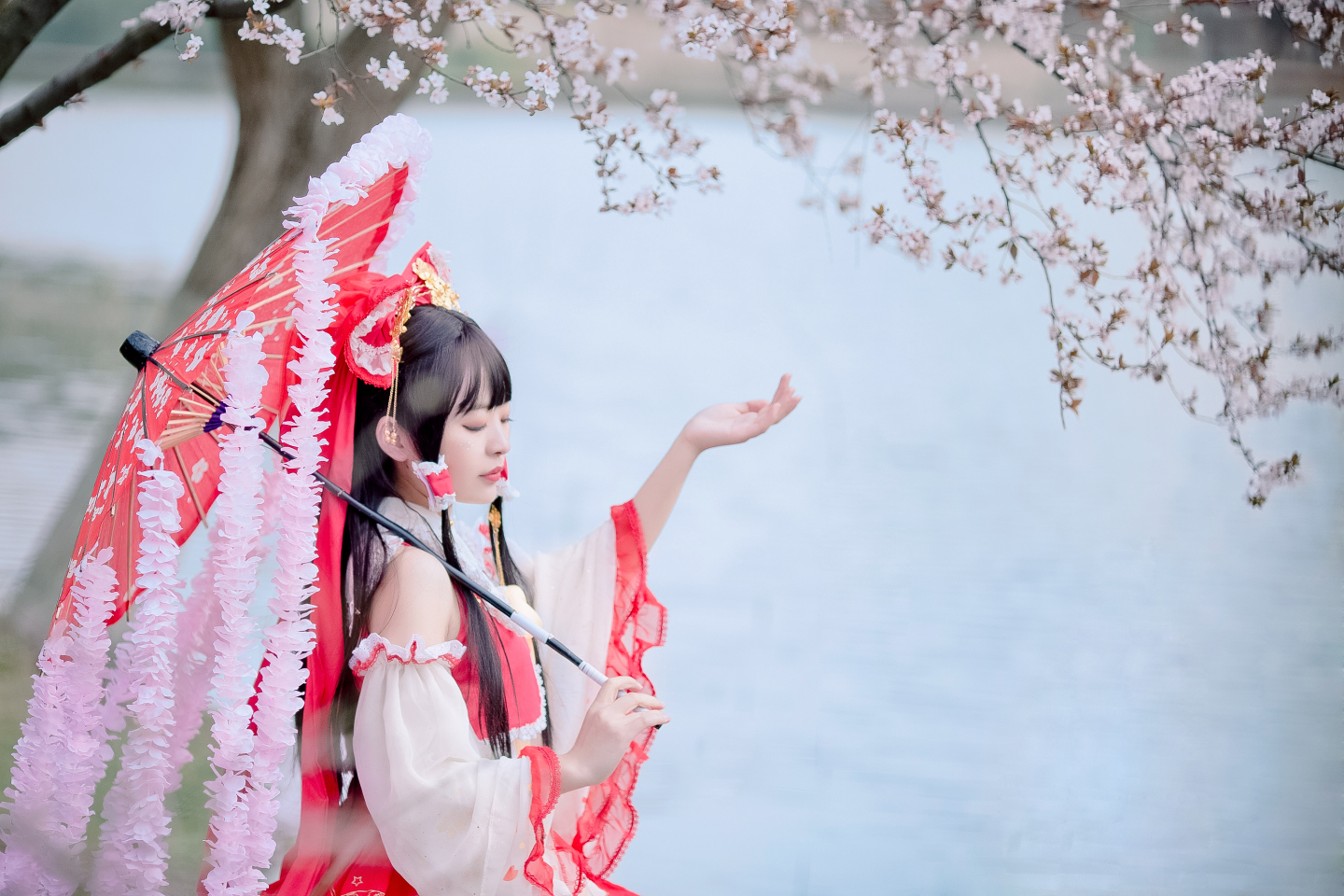 十六六东方project神社的巫女cosplay3