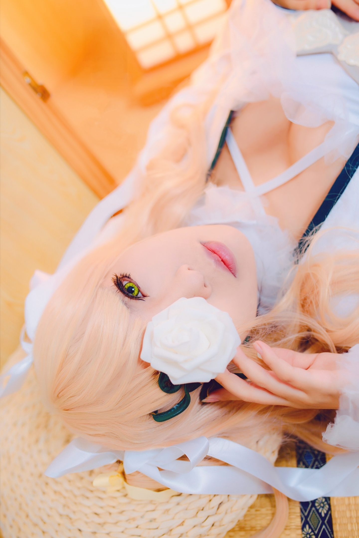 兰氏城蔷薇少女雪华绮晶cosplay2