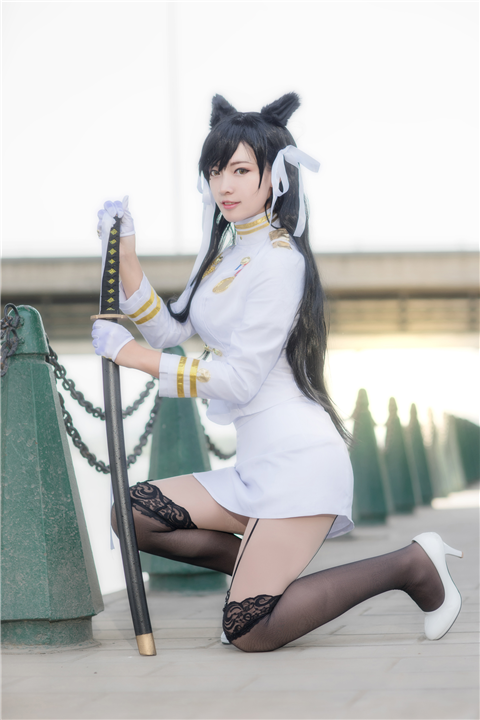 北尾芽辰苏碧蓝航线高雄爱宕cosplay4