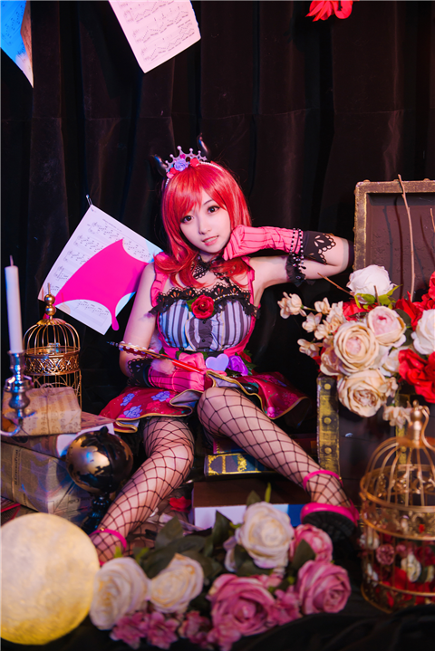 蓝裳LoveLive小恶魔西木野真姬Cosplay2