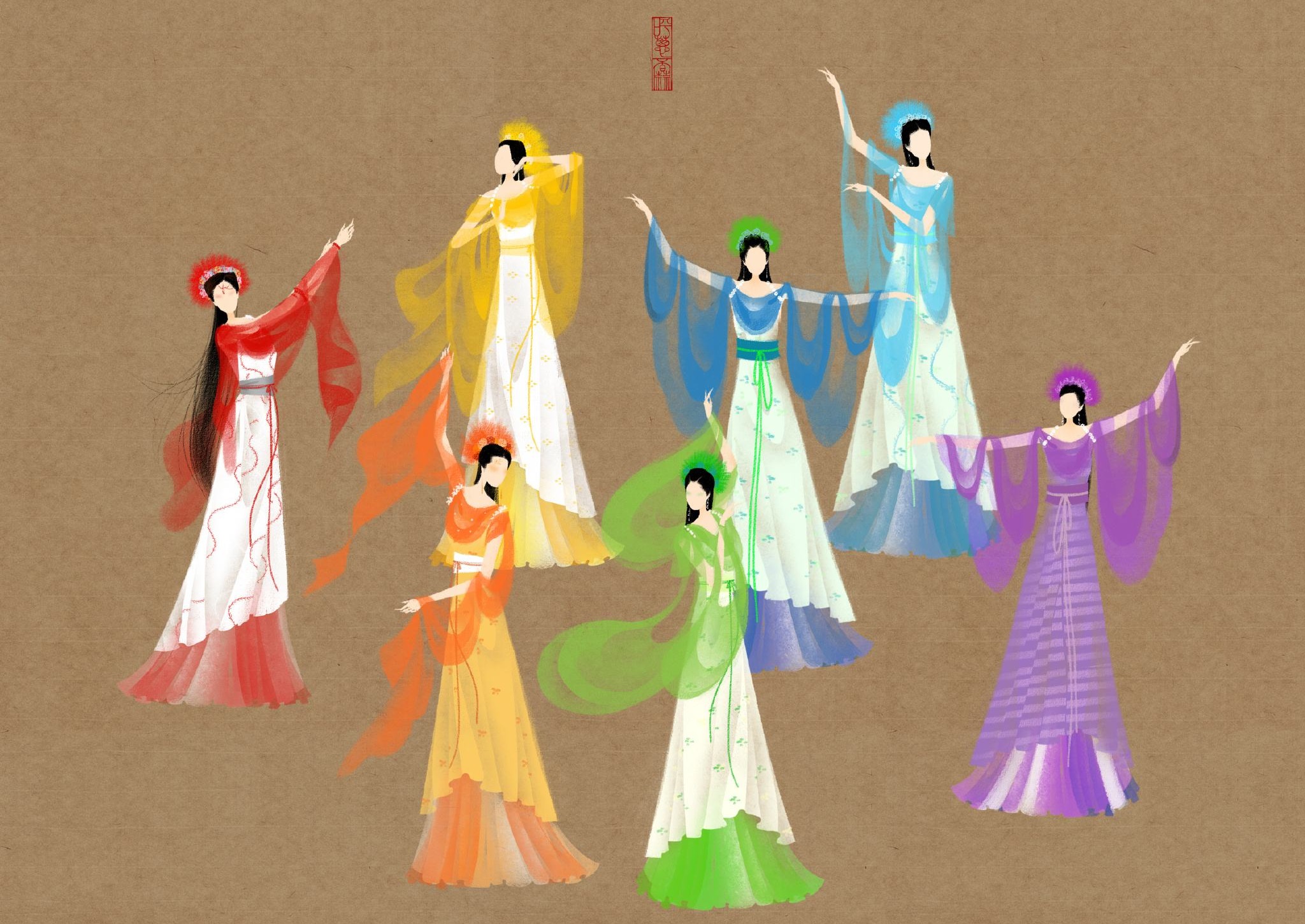 最开始做《欢天喜地七仙女暗黑版》的时候,我们是带着忐忑的心情,不