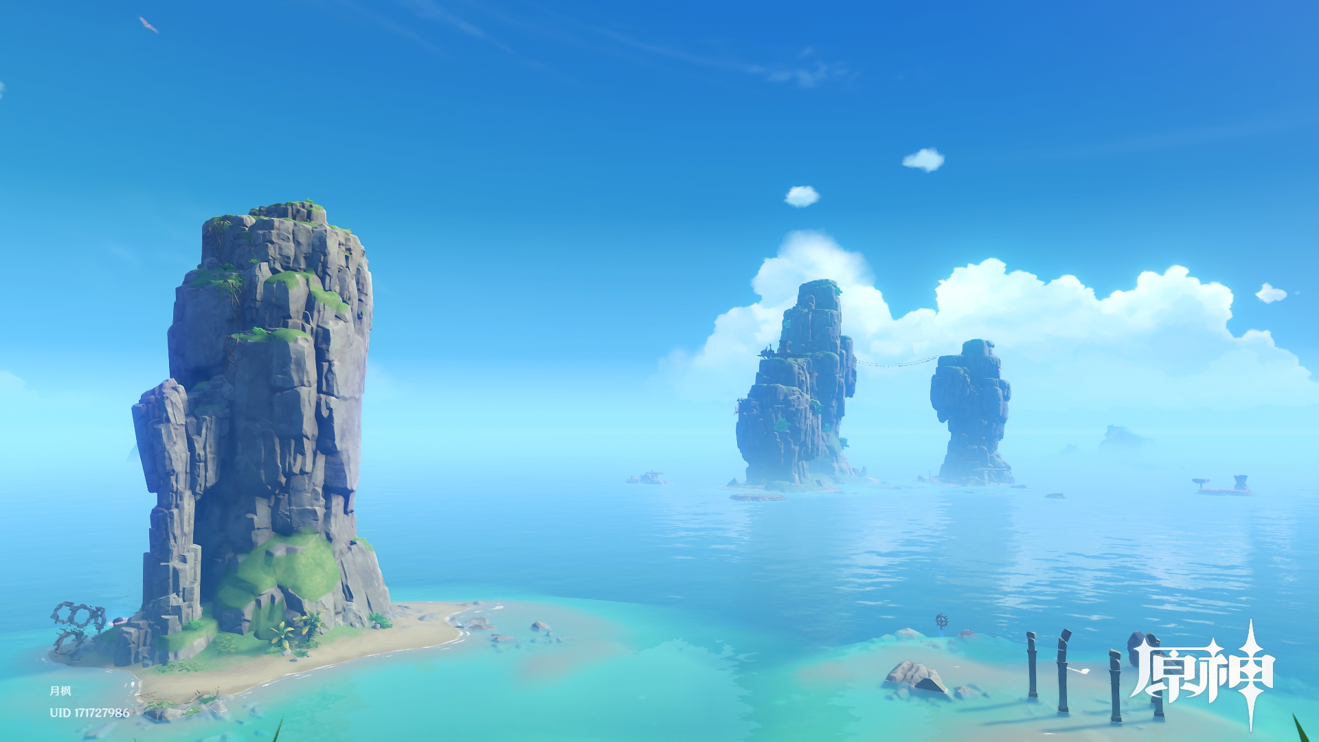 原神海岛风景#摸鱼