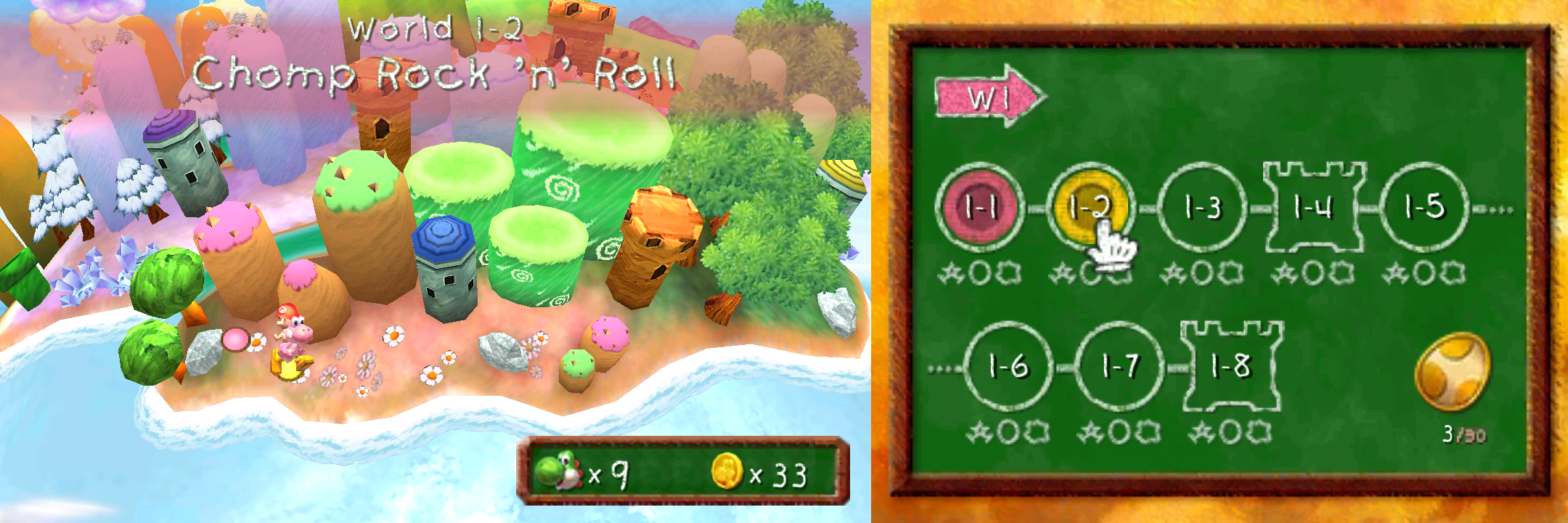 3DS 耀西新岛 游戏截图