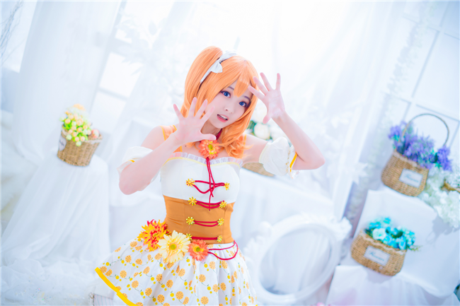 蓝裳LoveLive穗乃果Cosplay8