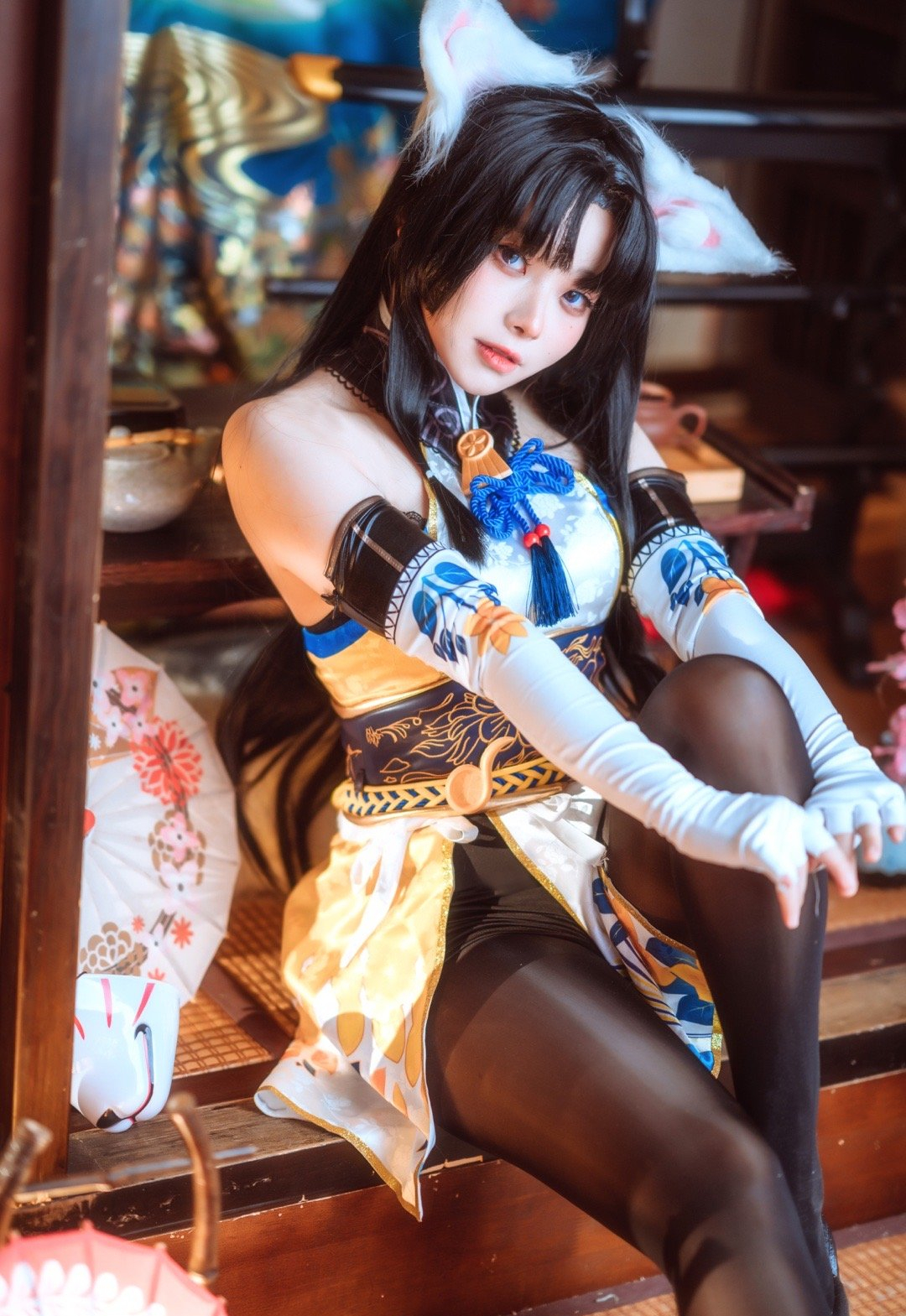 盒原纯壹永劫无间土御门胡桃cosplay2