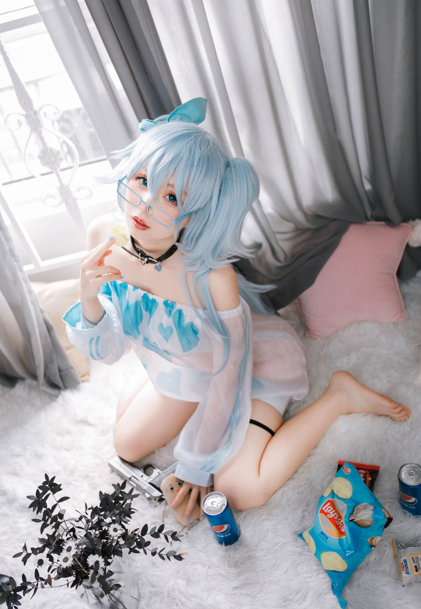 风霖霖Satori少女前线pa15奇妙山药饼cosplay3