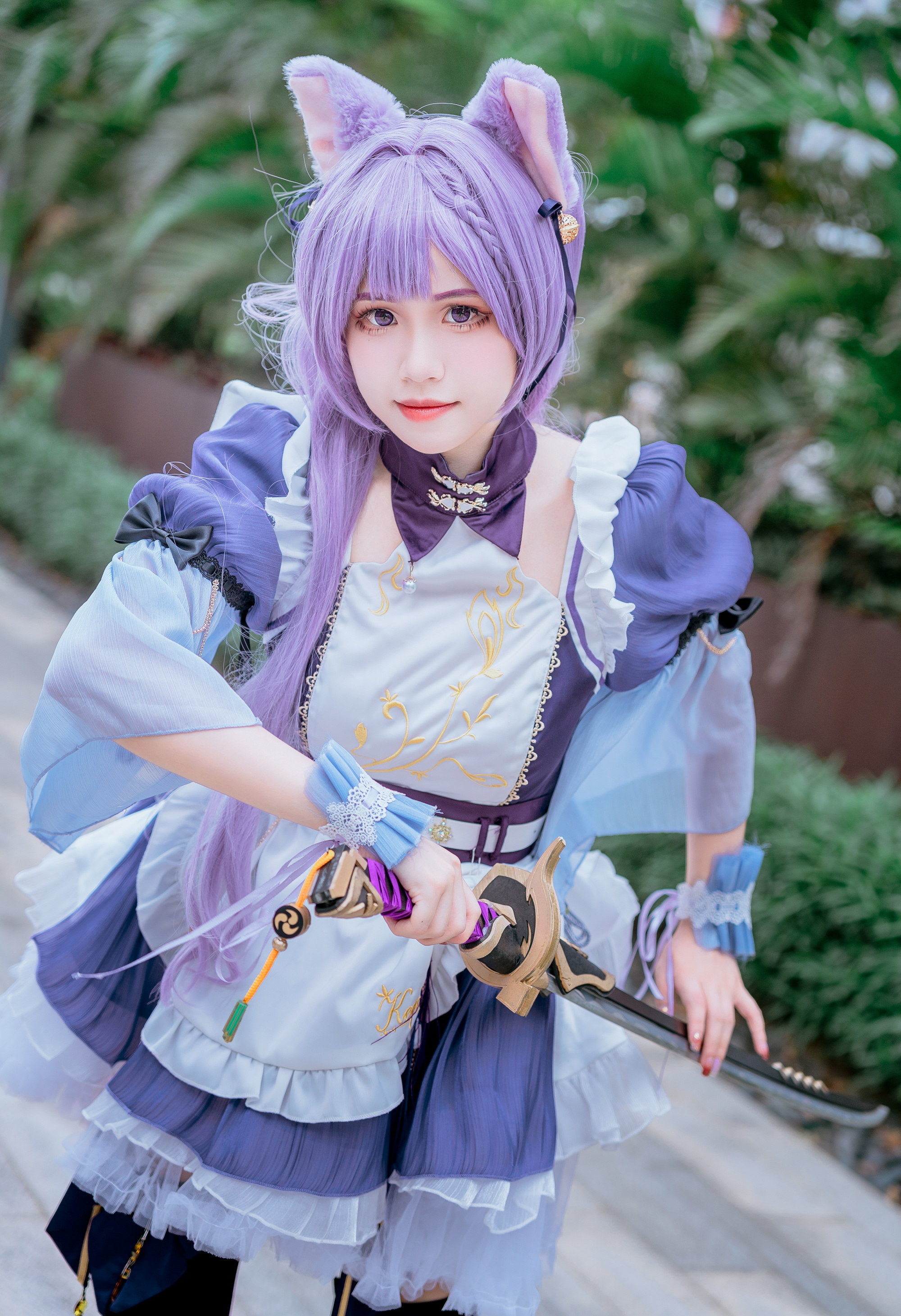 野玥onozuki原神刻晴cosplay6